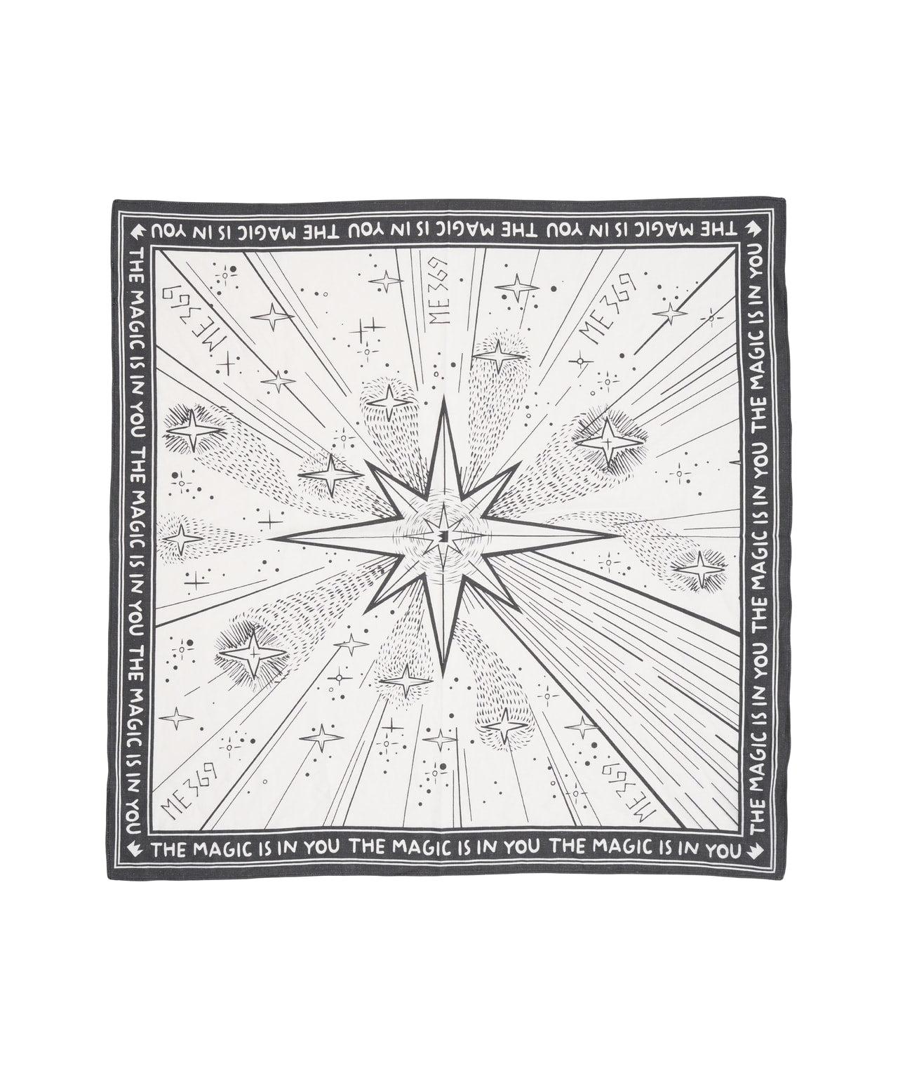 Linen foulard with print Product Image