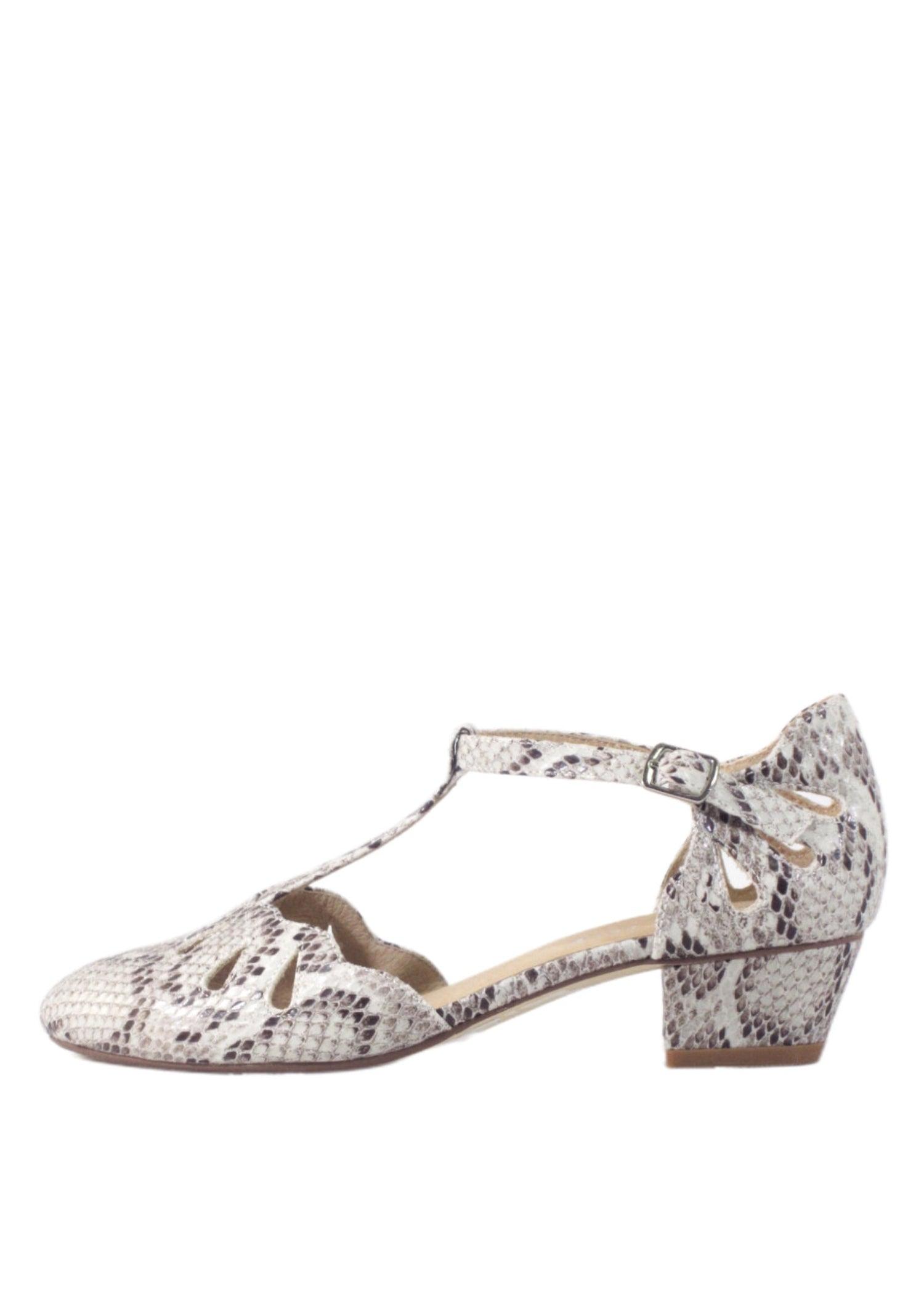 Dina T-Strap Mid-Heels Product Image