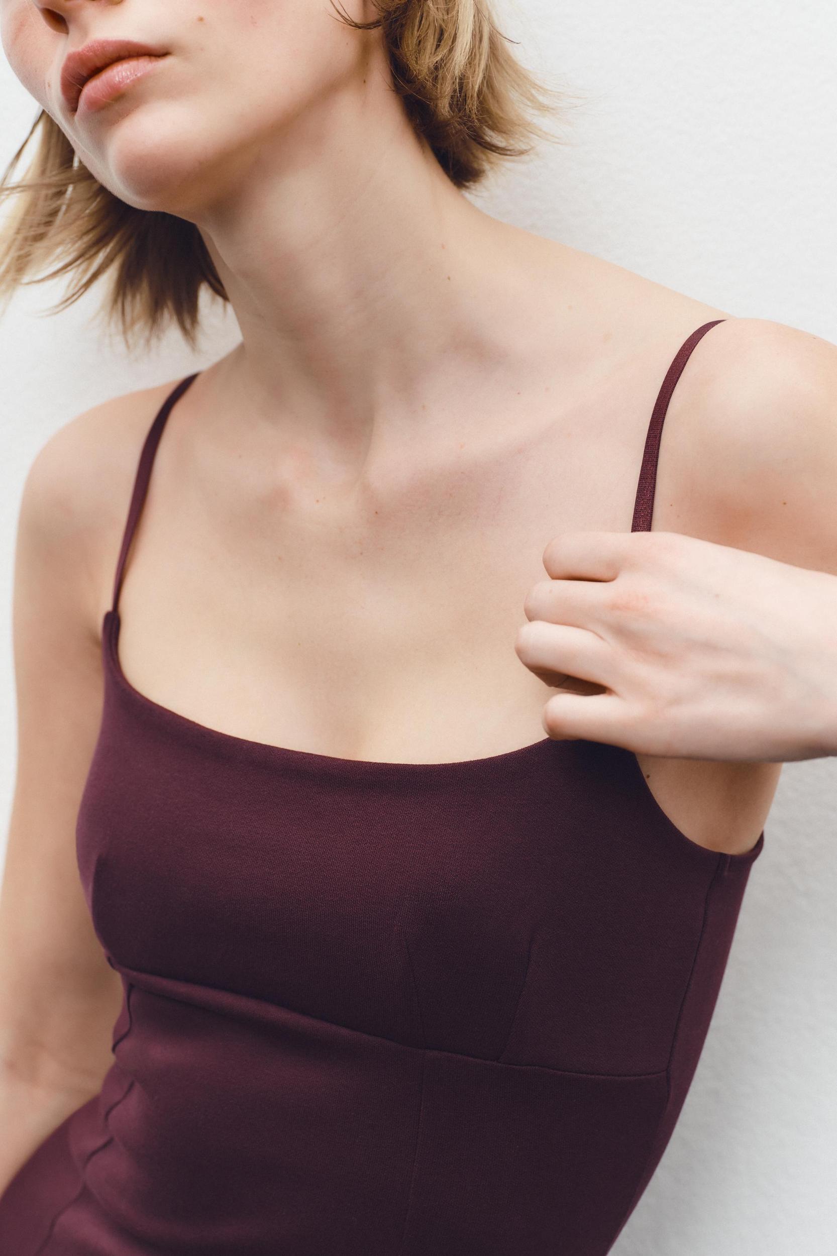 INTERLOCK STRAP DRESS Product Image