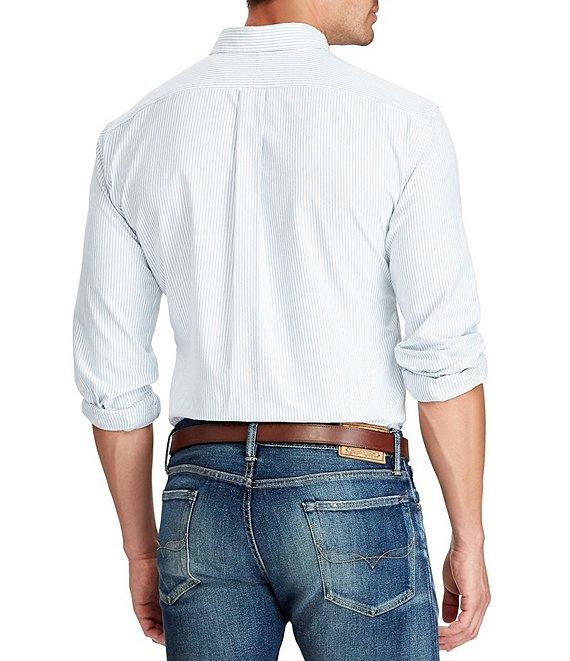 Polo Ralph Lauren Big & Tall Classic-Fit Striped Oxford Sportshirt Product Image