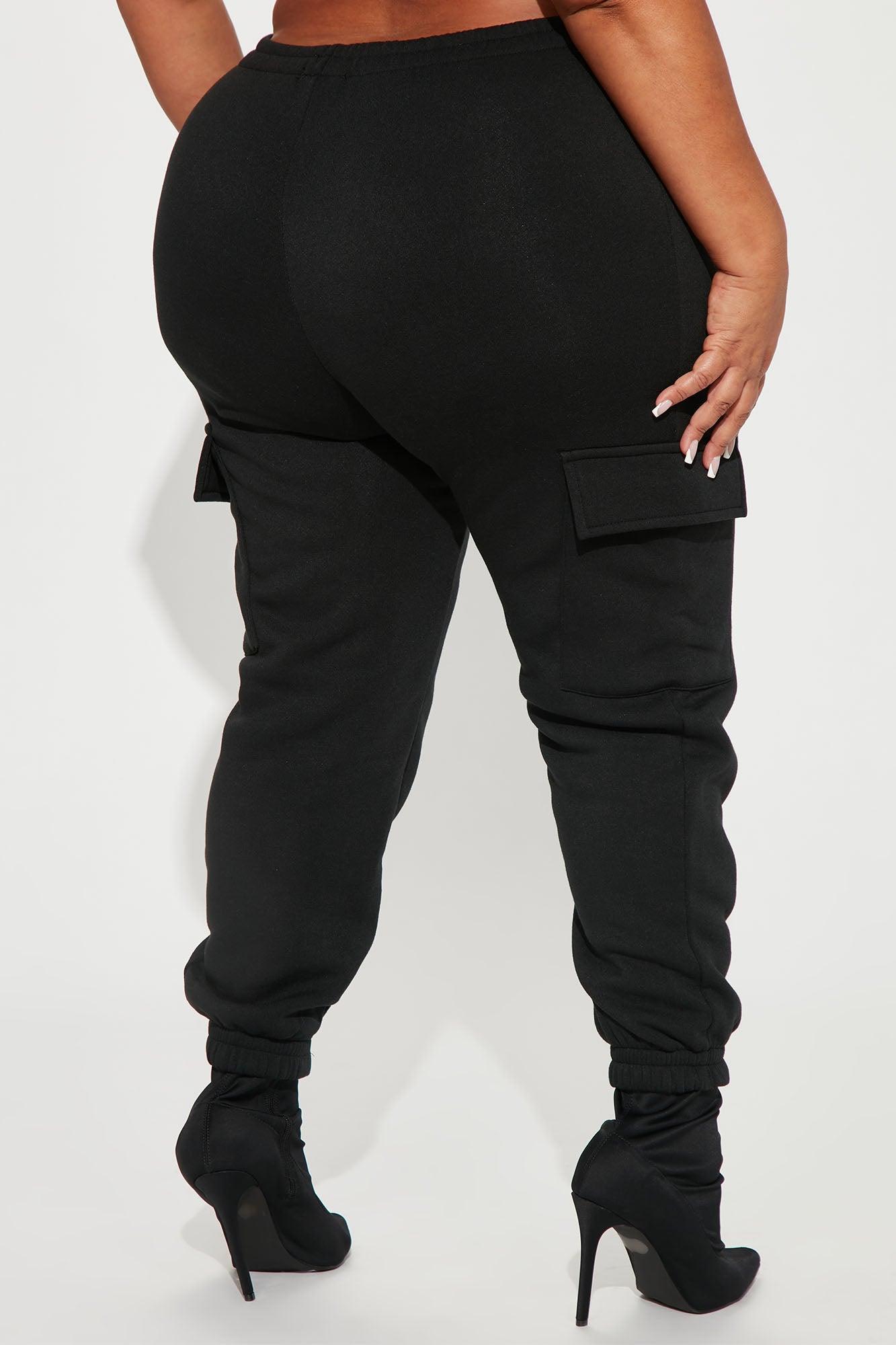 Let's Relax Jogger Sweatpants - Black Product Image