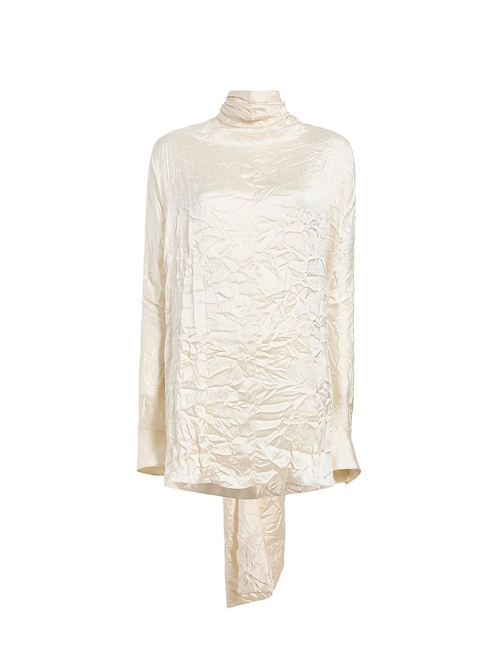 Womens Bex Crinkle Neck-Tie Top Product Image