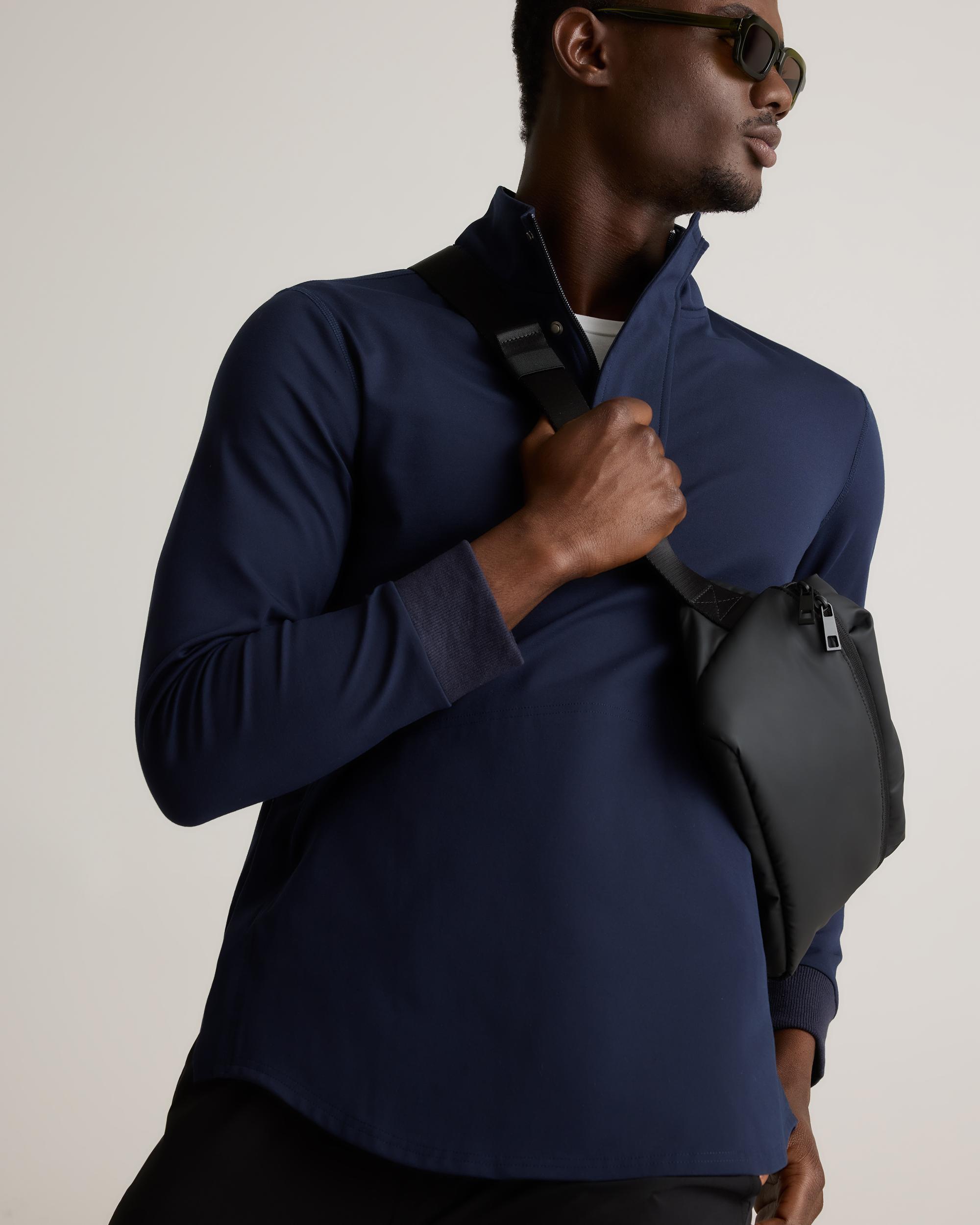 Quince | Men's On Par Half-Zip Pullover Nylon/Spandex Product Image