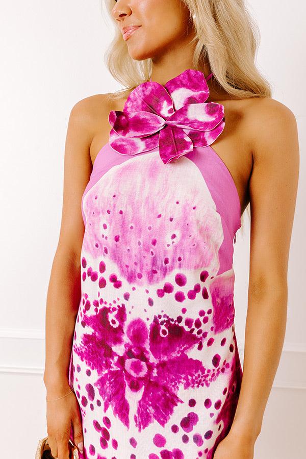 Orchid Daydream Floral Mini Dress Product Image