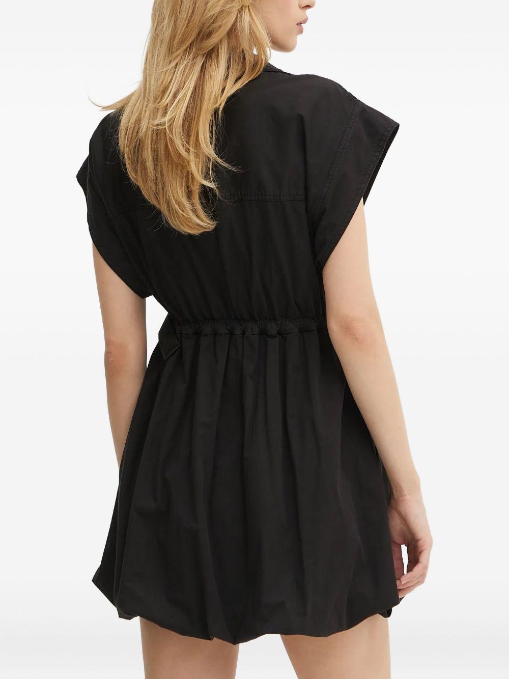 belted wrap mini dress Product Image