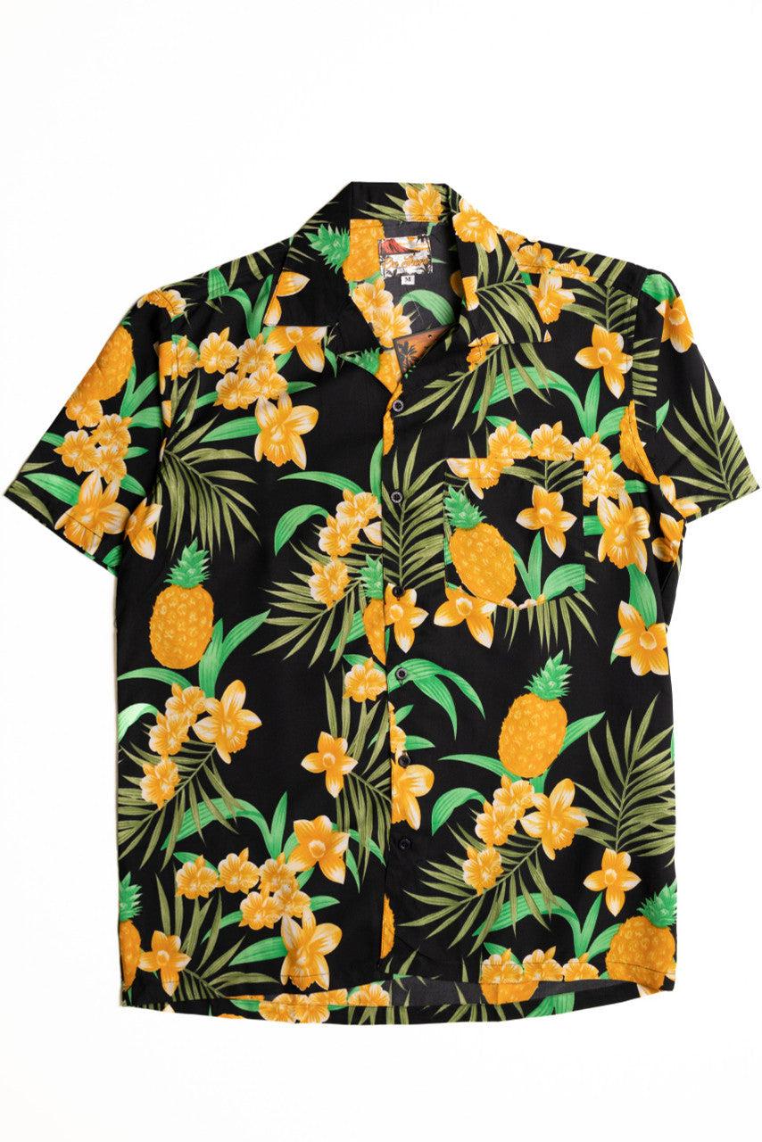 Golden Pineapple Hawaiian Shirt Product Image