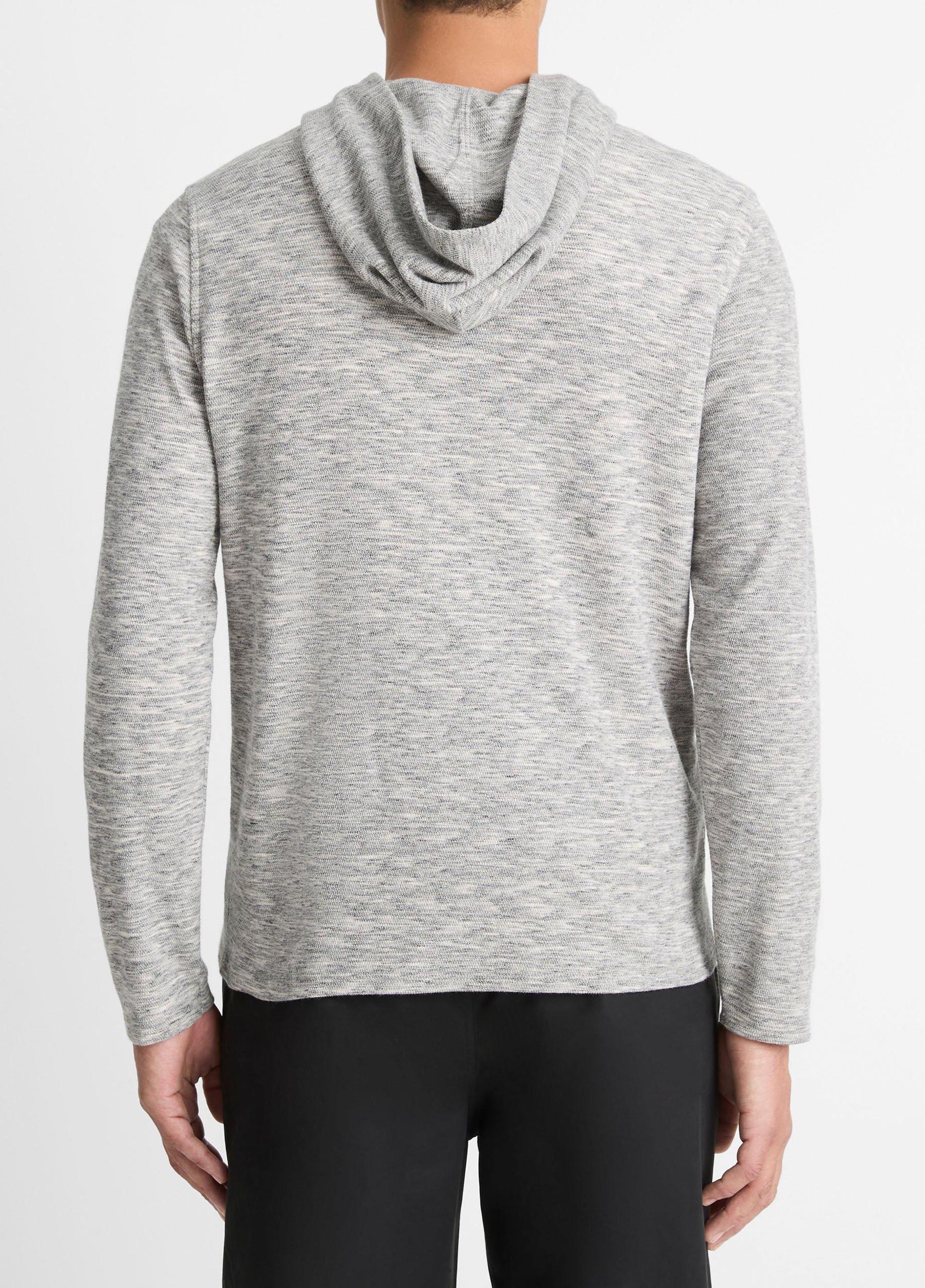 Space-Dye Cotton-Blend Hoodie Product Image