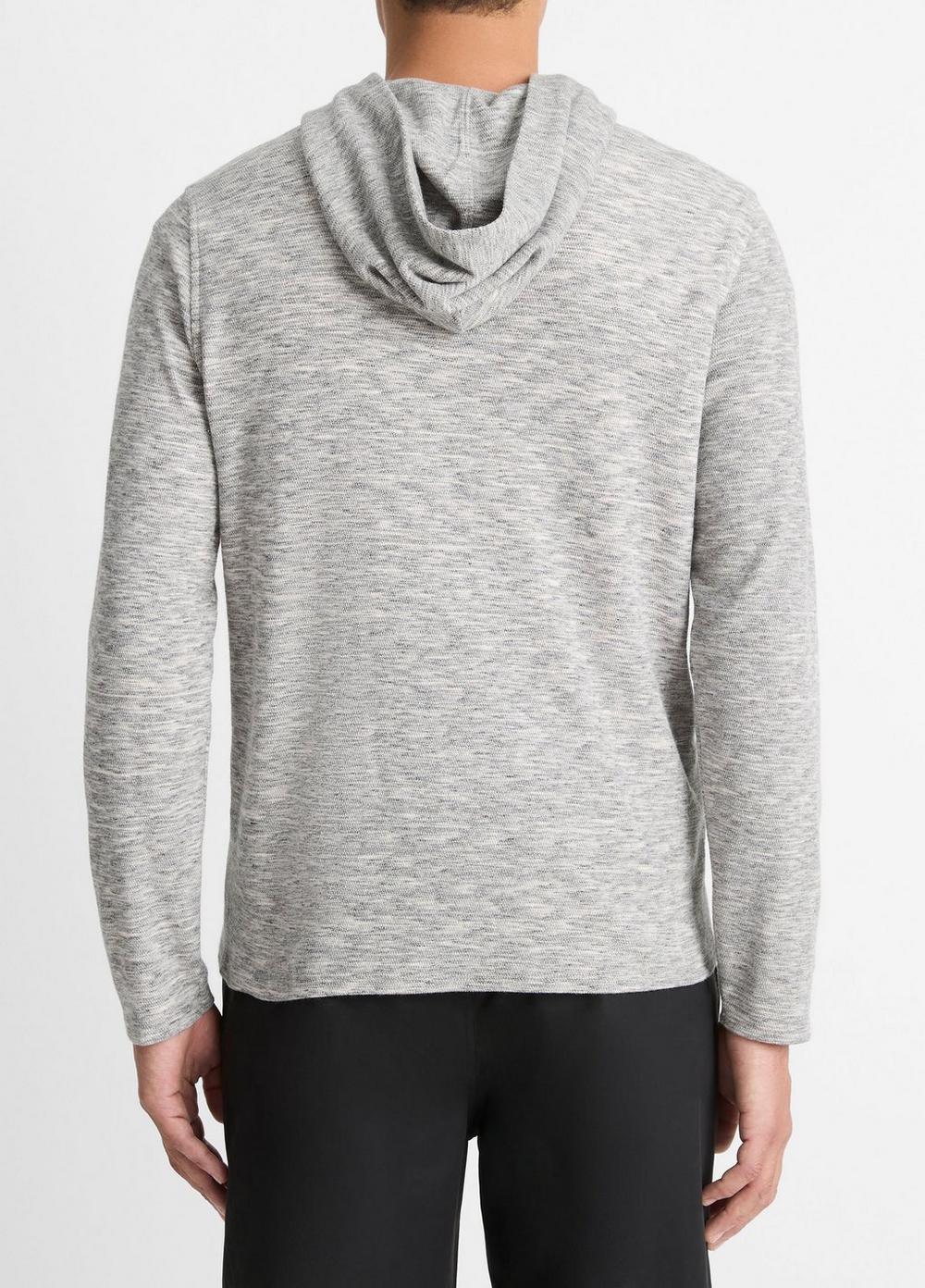 Space-Dye Cotton-Blend Hoodie Product Image