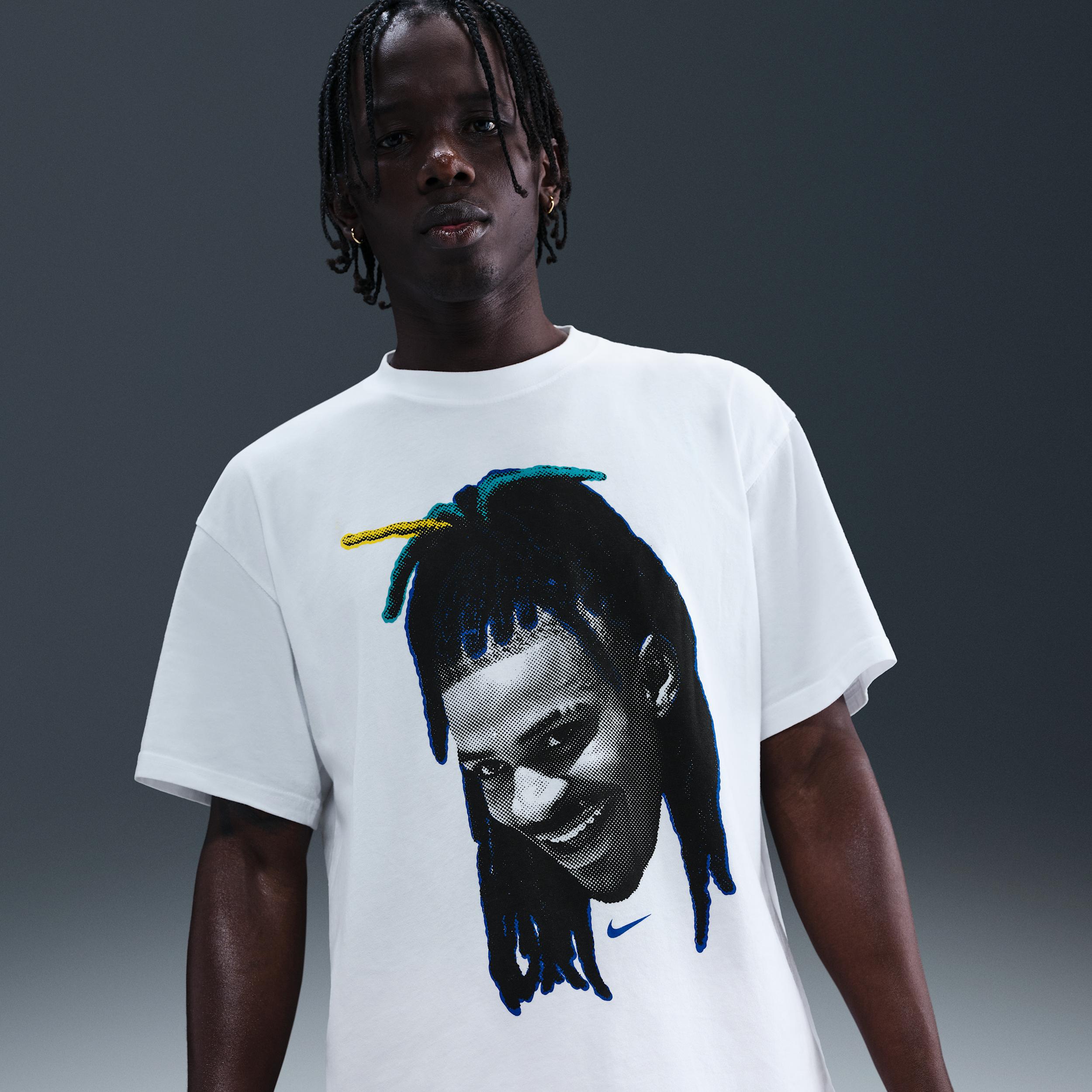 Nike Mens Ja Max90 Basketball T-Shirt | HJ3428-100 Product Image