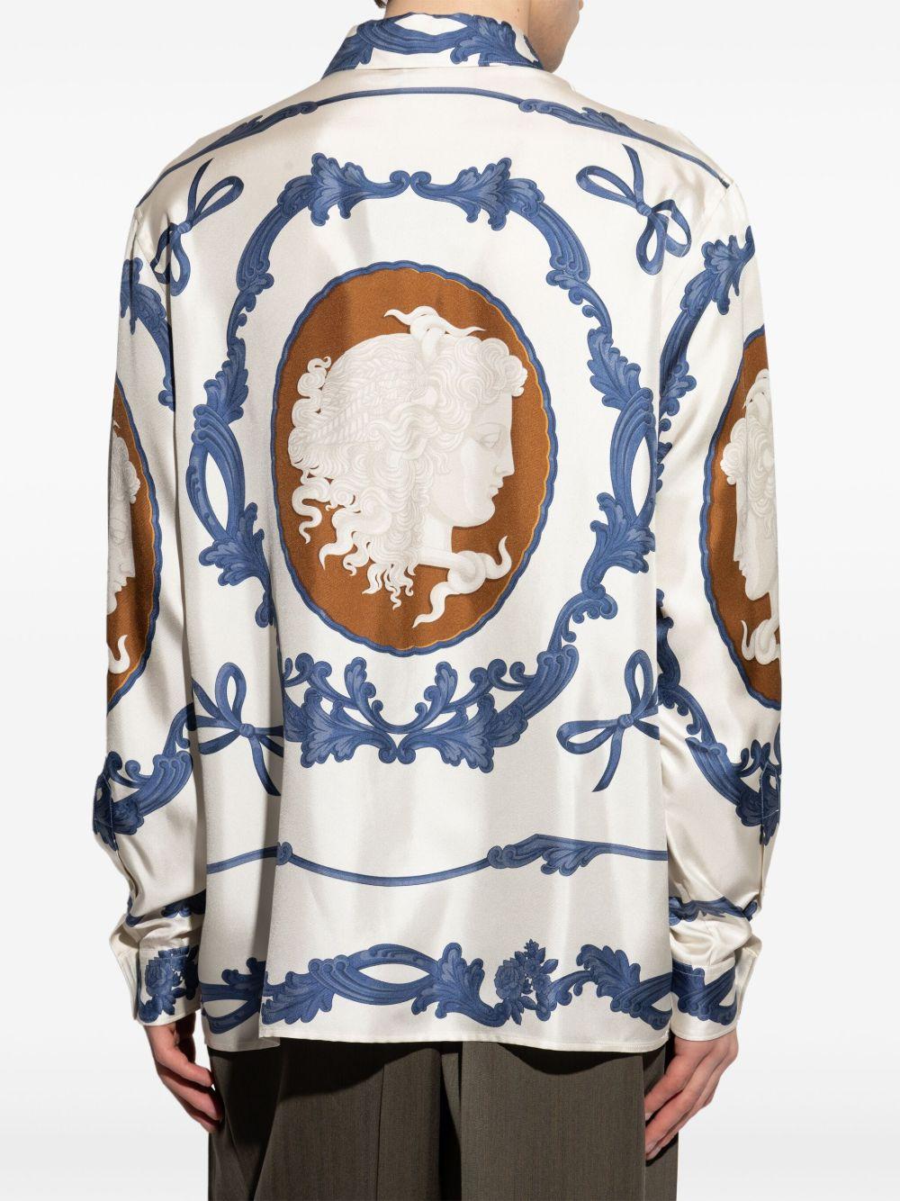Medusa Cameo-print shirt Product Image