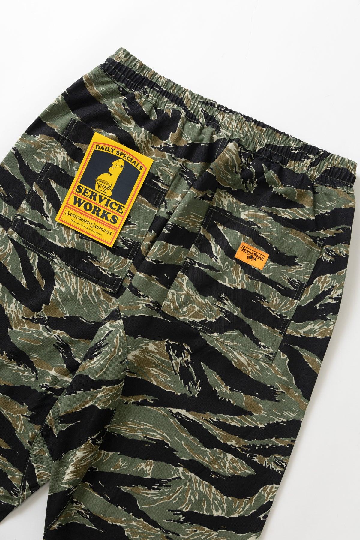 Service Works - Patterned Chef Pants - Tiger Stripe Product Image