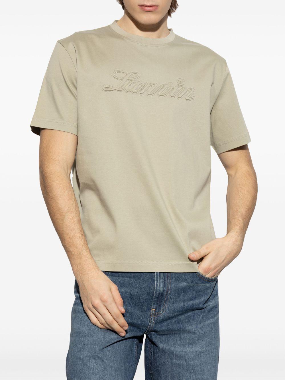 logo-embossed T-shirt  Product Image