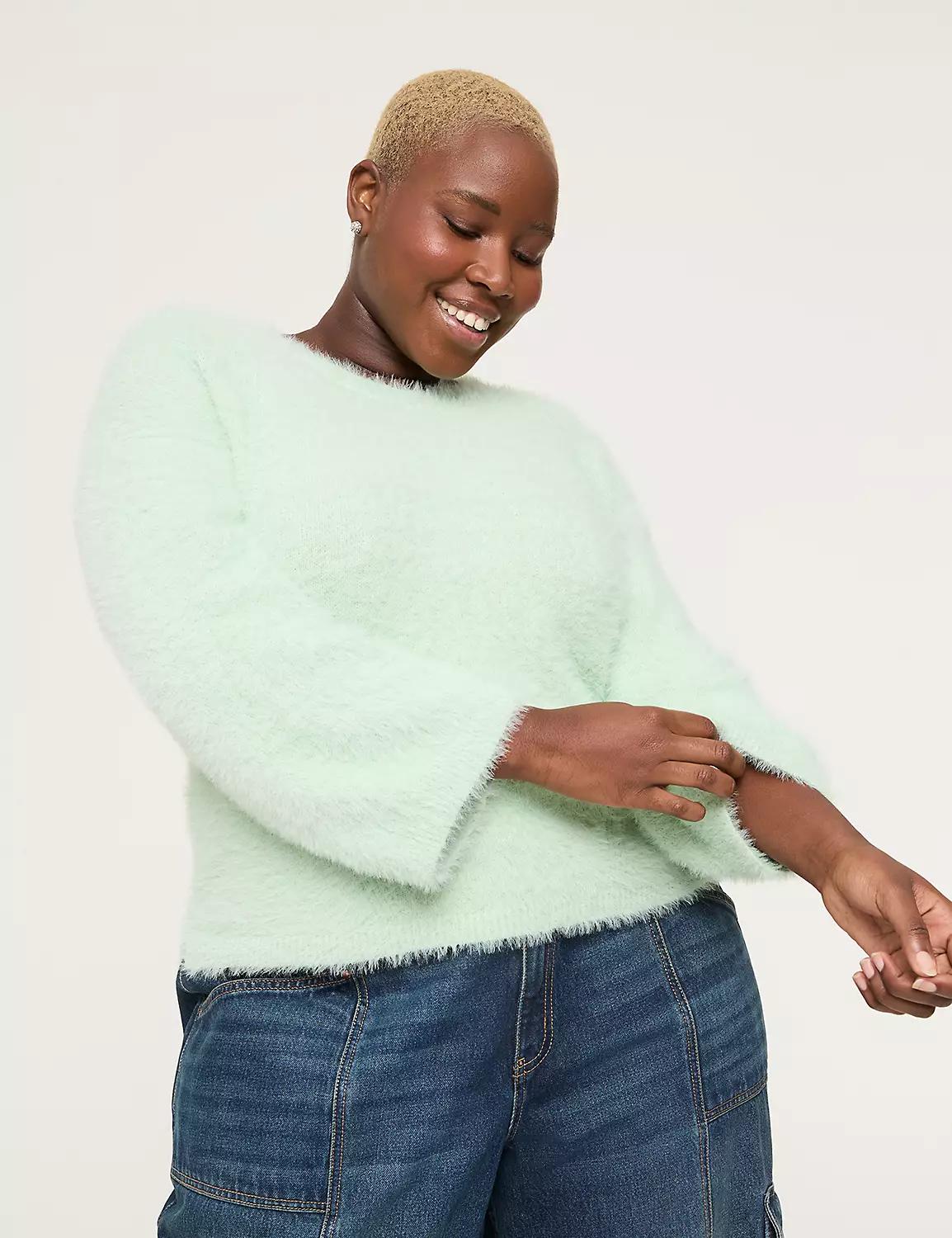 Eyelash-Texture Sweater Product Image