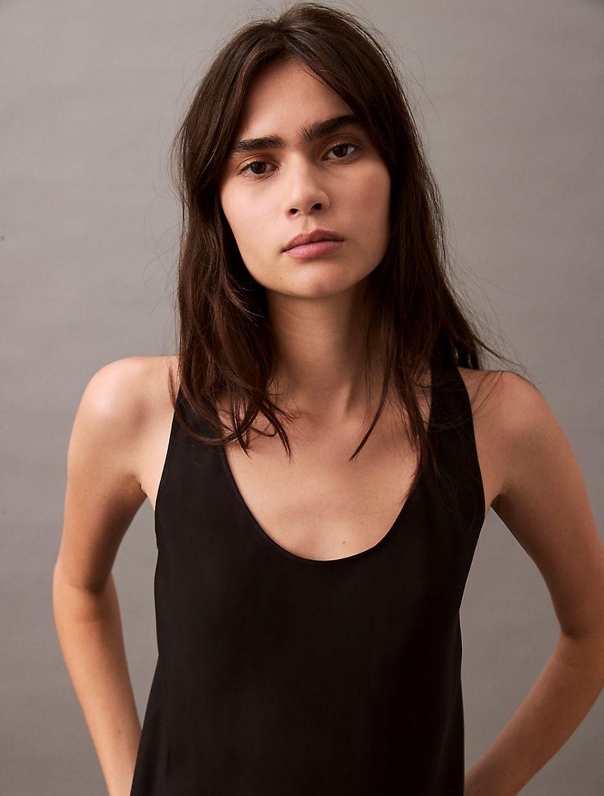 Viscose Twill Tank Top Product Image