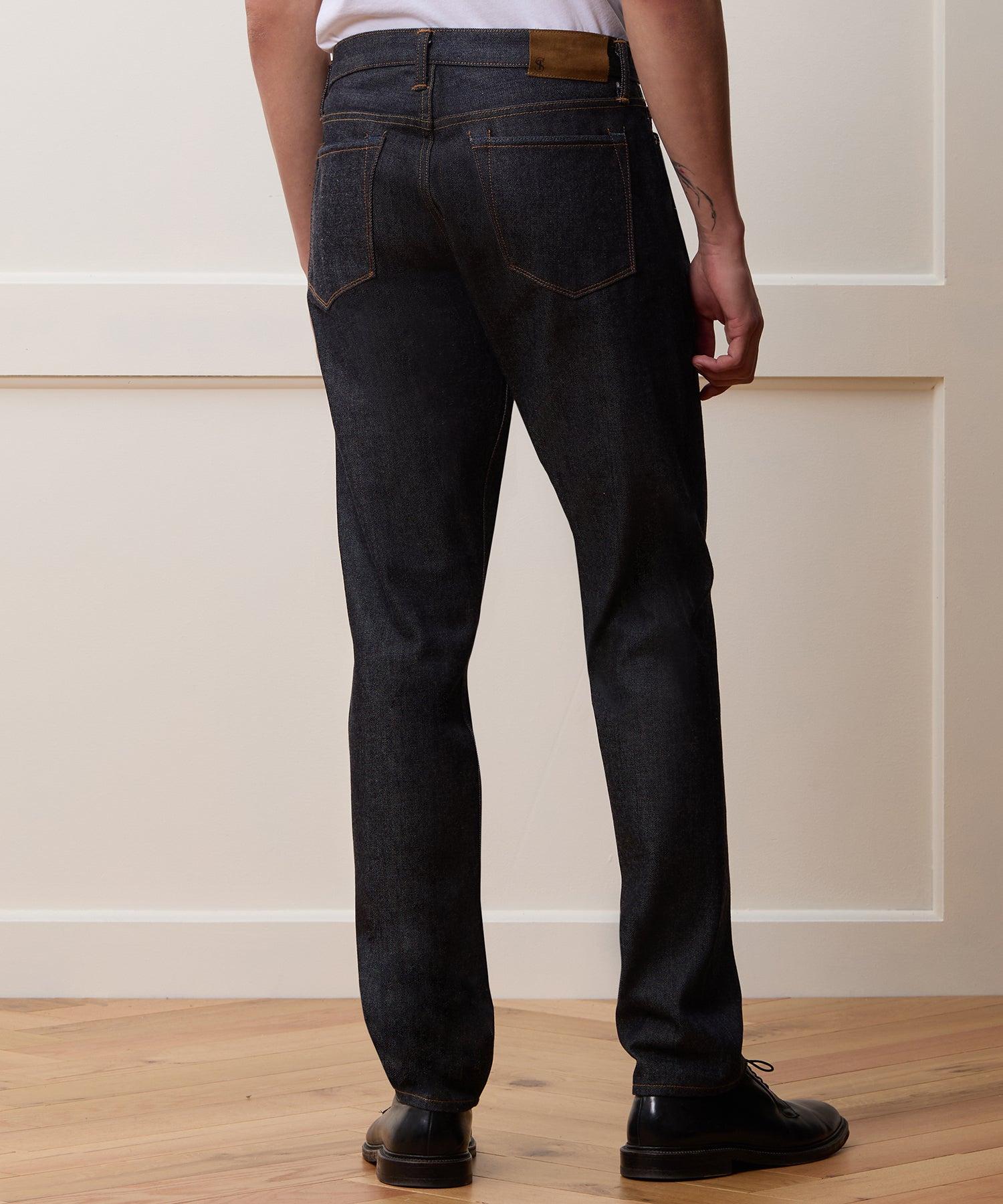 Made In USA Slim Selvedge Jean in Indigo Product Image