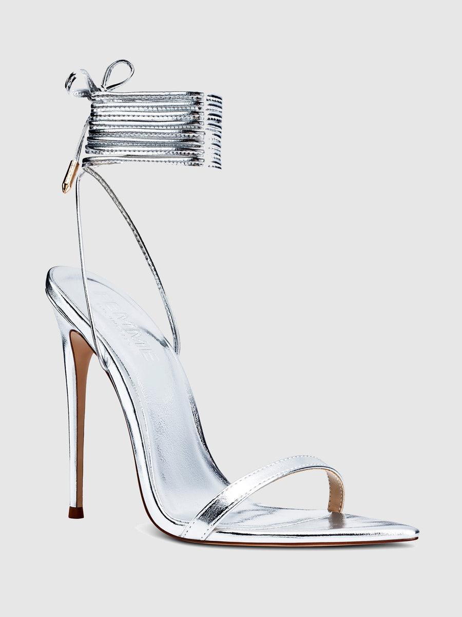 The London Lace-Up Silver Product Image