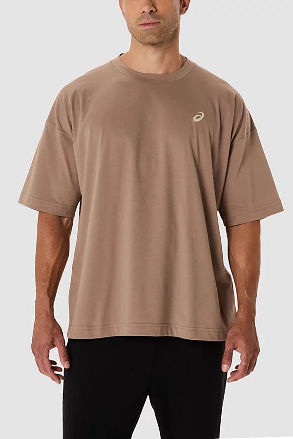 ASICS Spiral Relaxed Fit Athletic T-Shirt Top Mens at Urban Outfitters Product Image