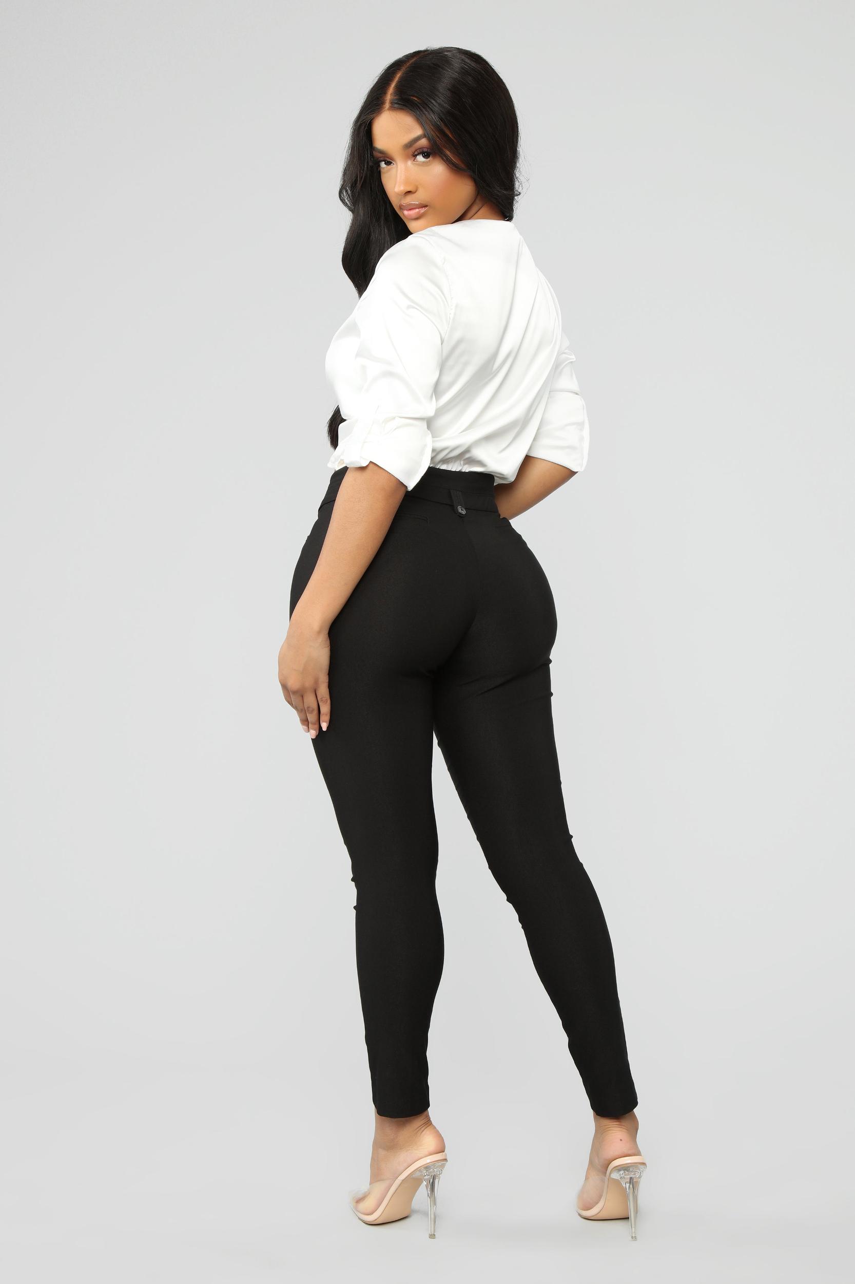 Workin Me Pants - Black Product Image