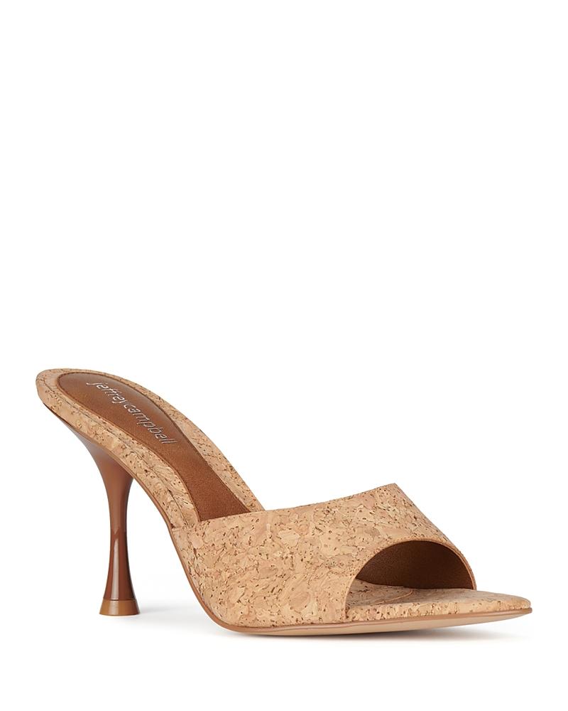 Jeffrey Campbell Womens Agent High Heel Slide Sandals Product Image