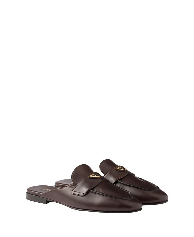 Womens Leather Mules Product Image