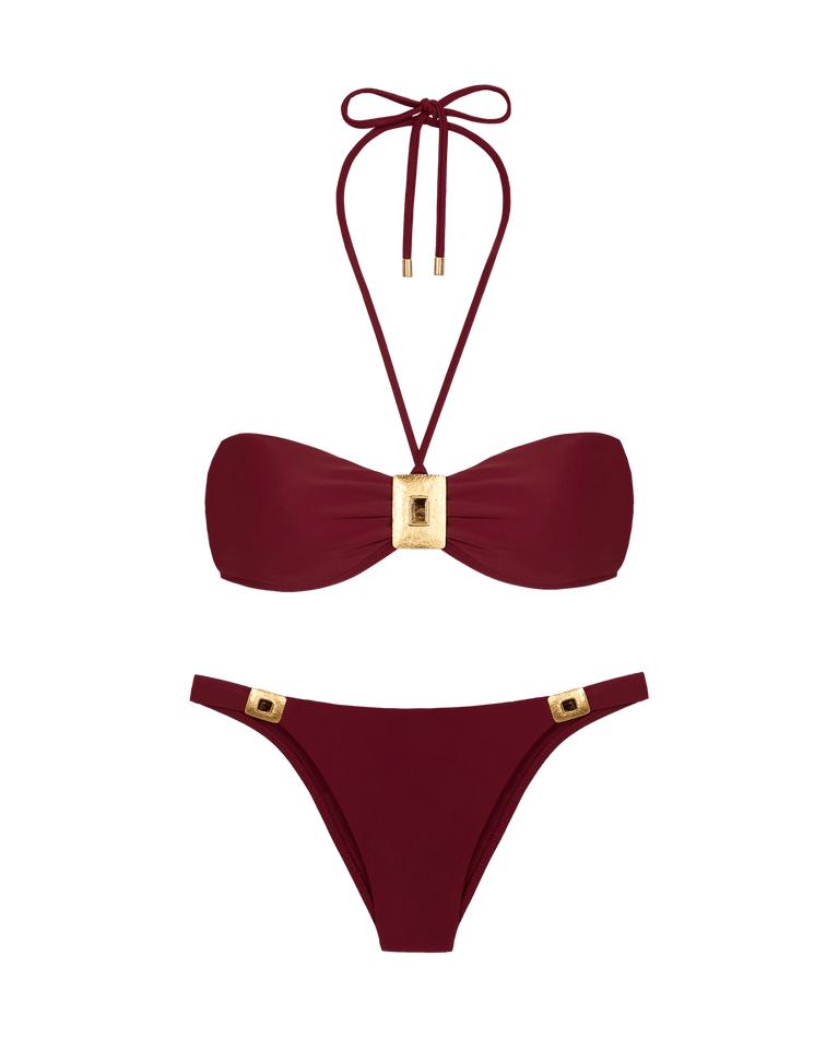 Matte Liza Bandeau Top - Ponche Product Image