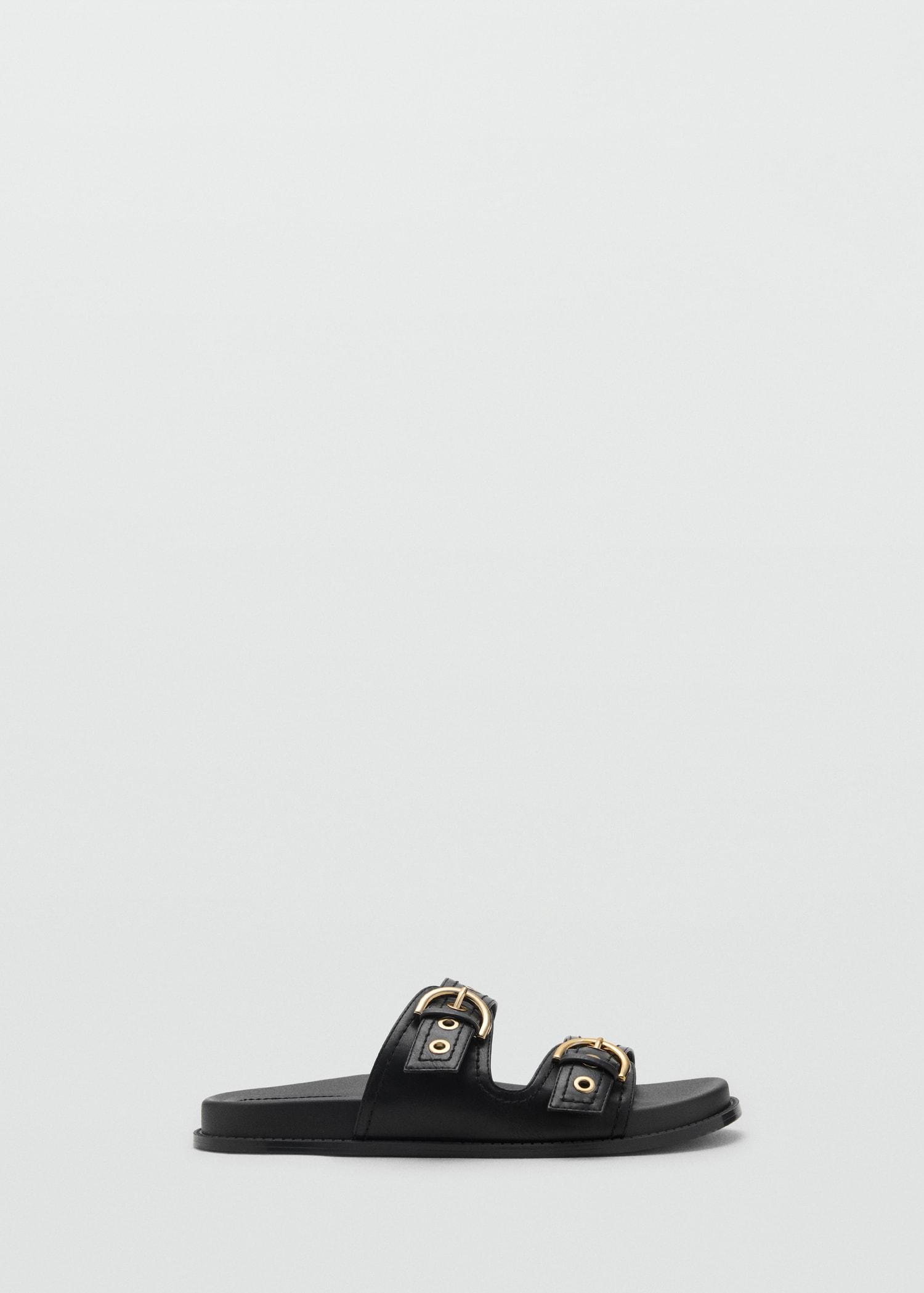 Strap sandals with buckle - Women | MANGO USA Product Image