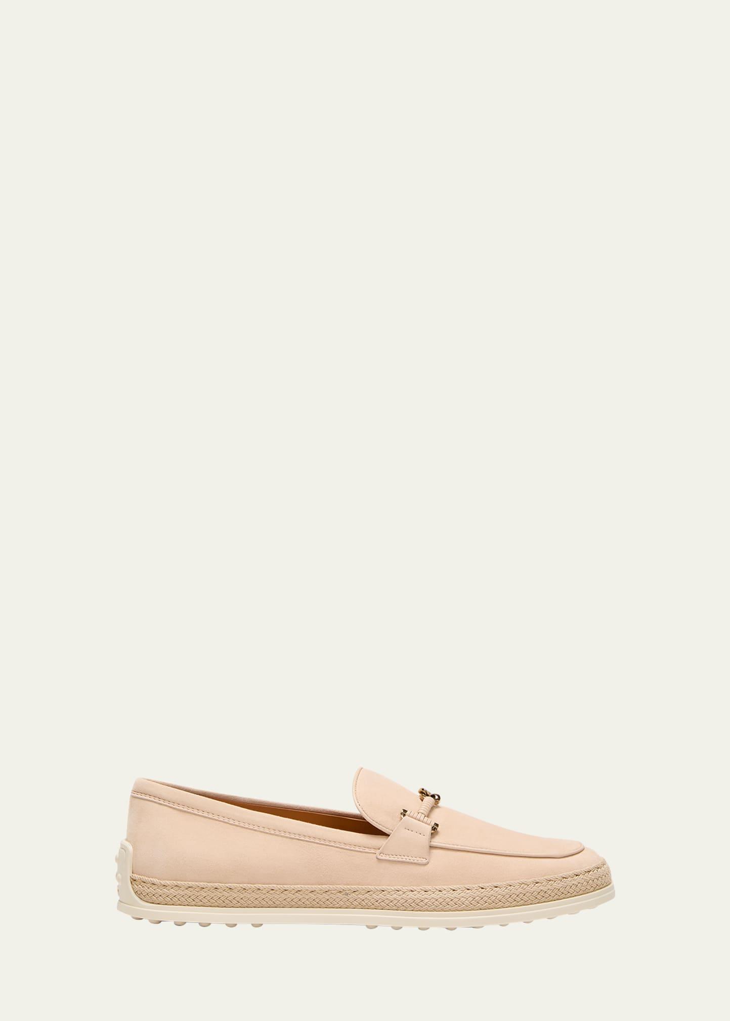 Tods Womens Espadrille Driver Loafers Product Image