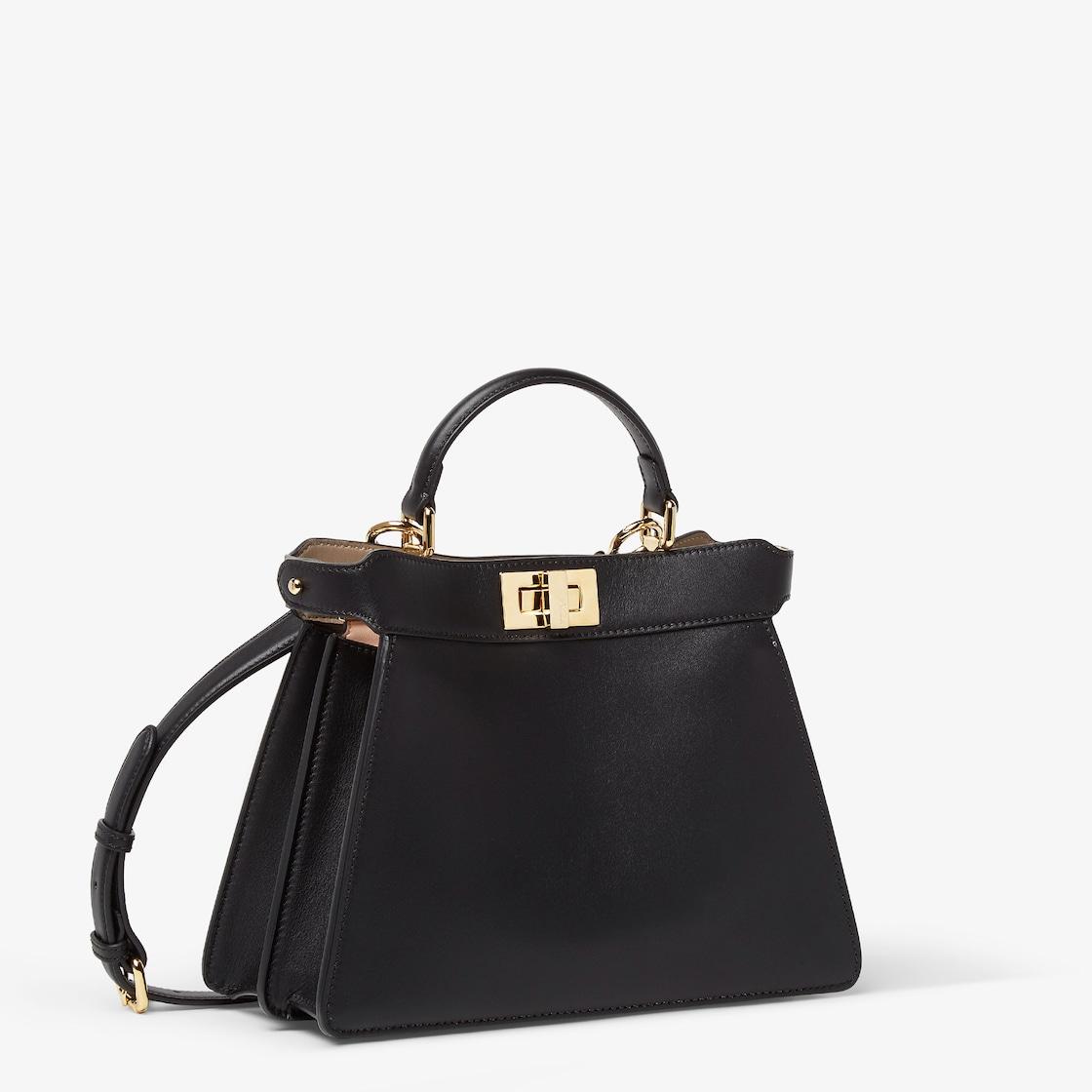 Peekaboo ISeeU SmallBlack, calf leather bag Product Image