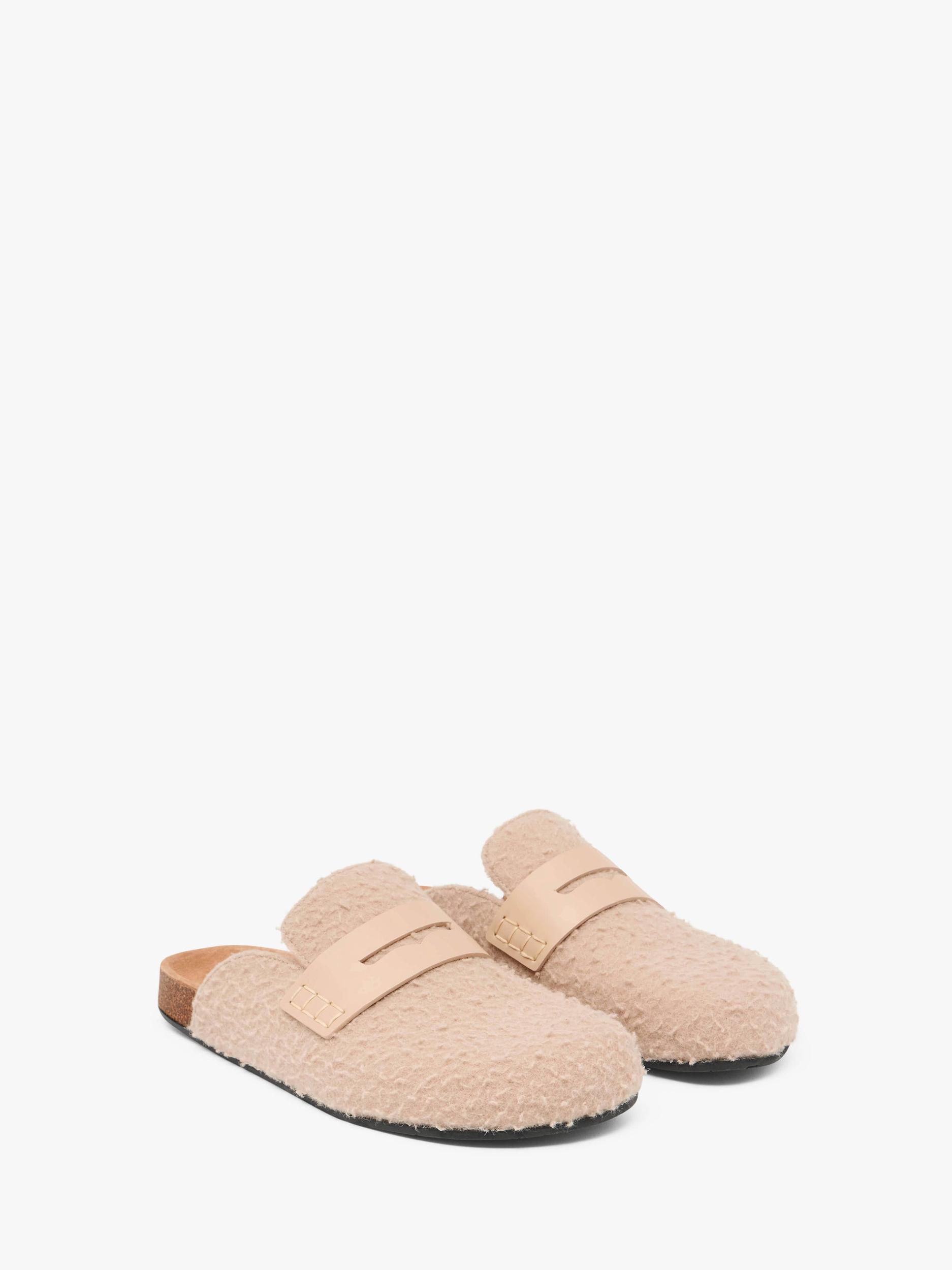 FELT LOAFER MULES Product Image