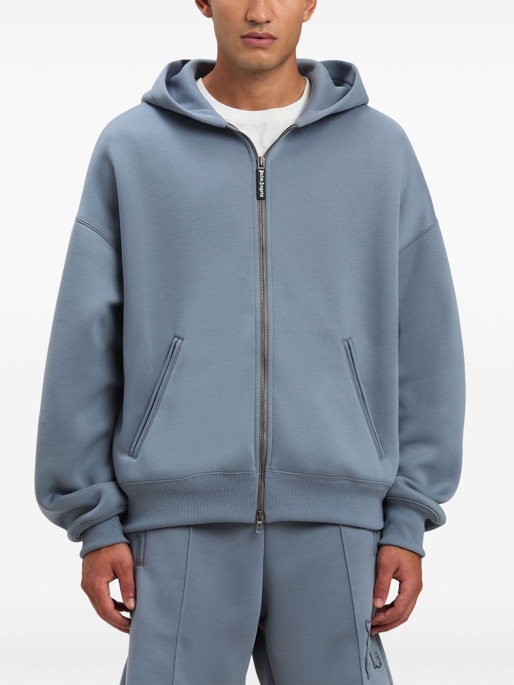 curved-logo hoodie Product Image