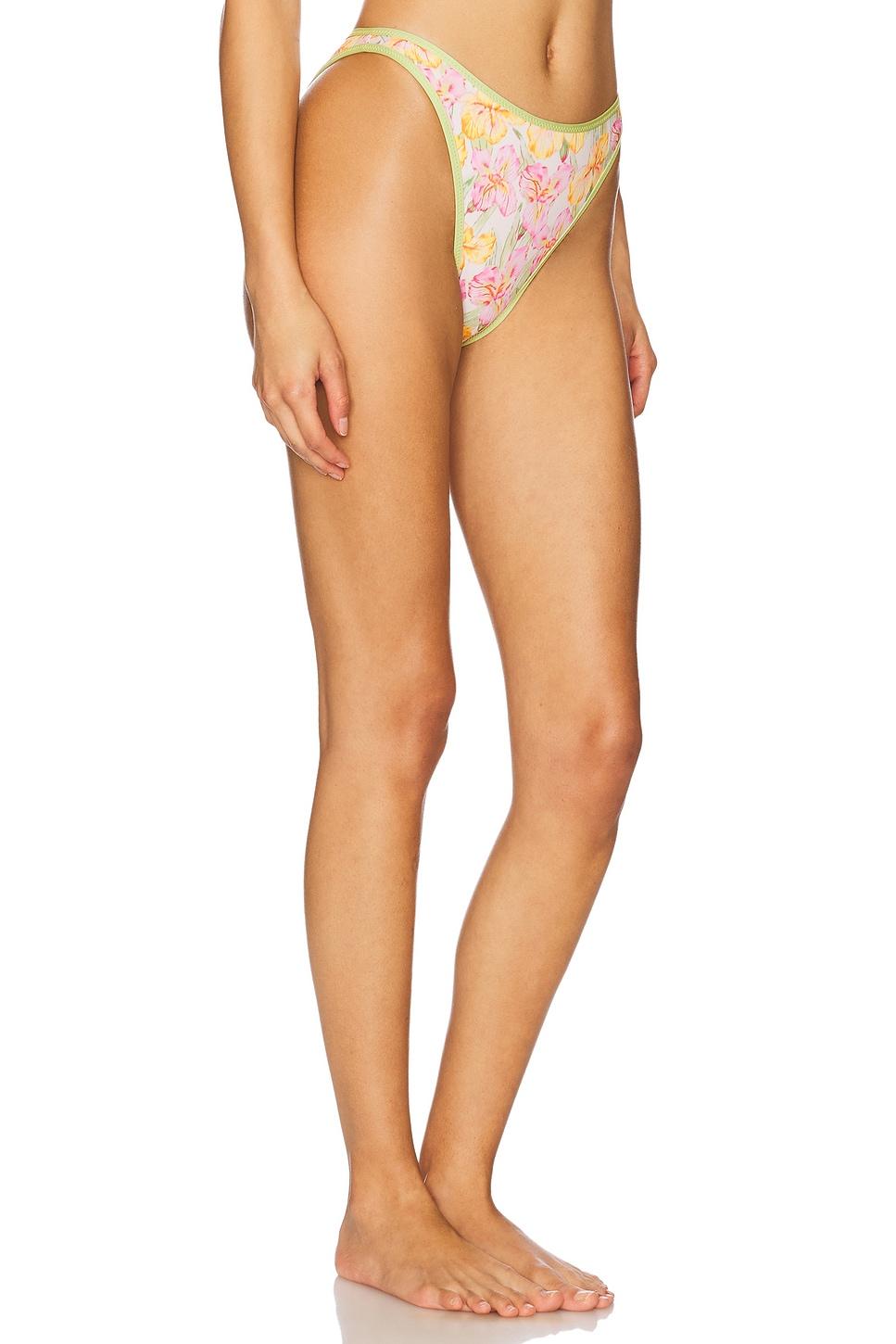 High Cut Full Bikini Bottoms in It's Heavy Manners Product Image