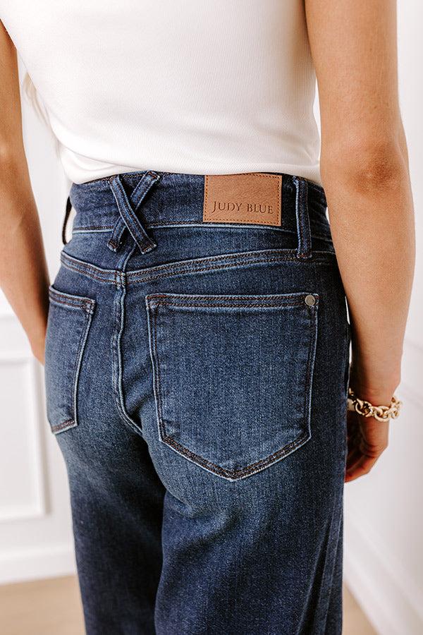 JUDY BLUE Alana High Waist Wide Leg Jean Product Image