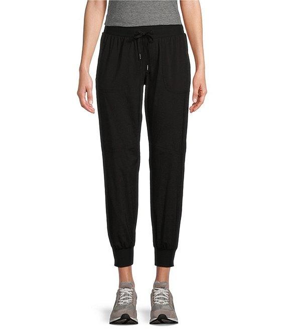 L.L.Bean Vista Camp Mid-Rise Tapered-Leg Pocketed Adjustable Drawcord Pull-On Cropped Joggers Product Image