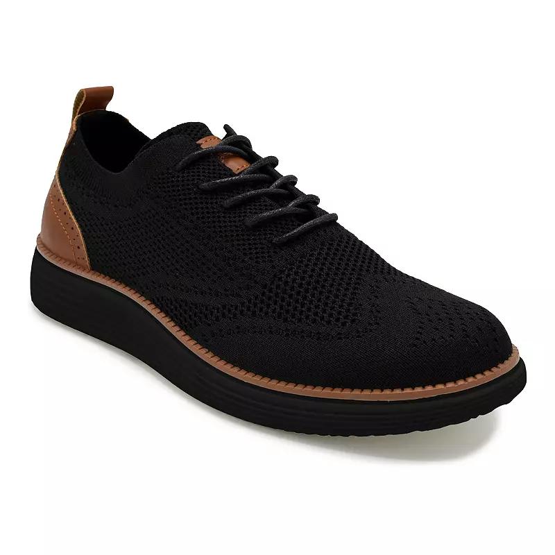 Akademiks Men's Wingtip Knit Oxford Shoes,  Product Image