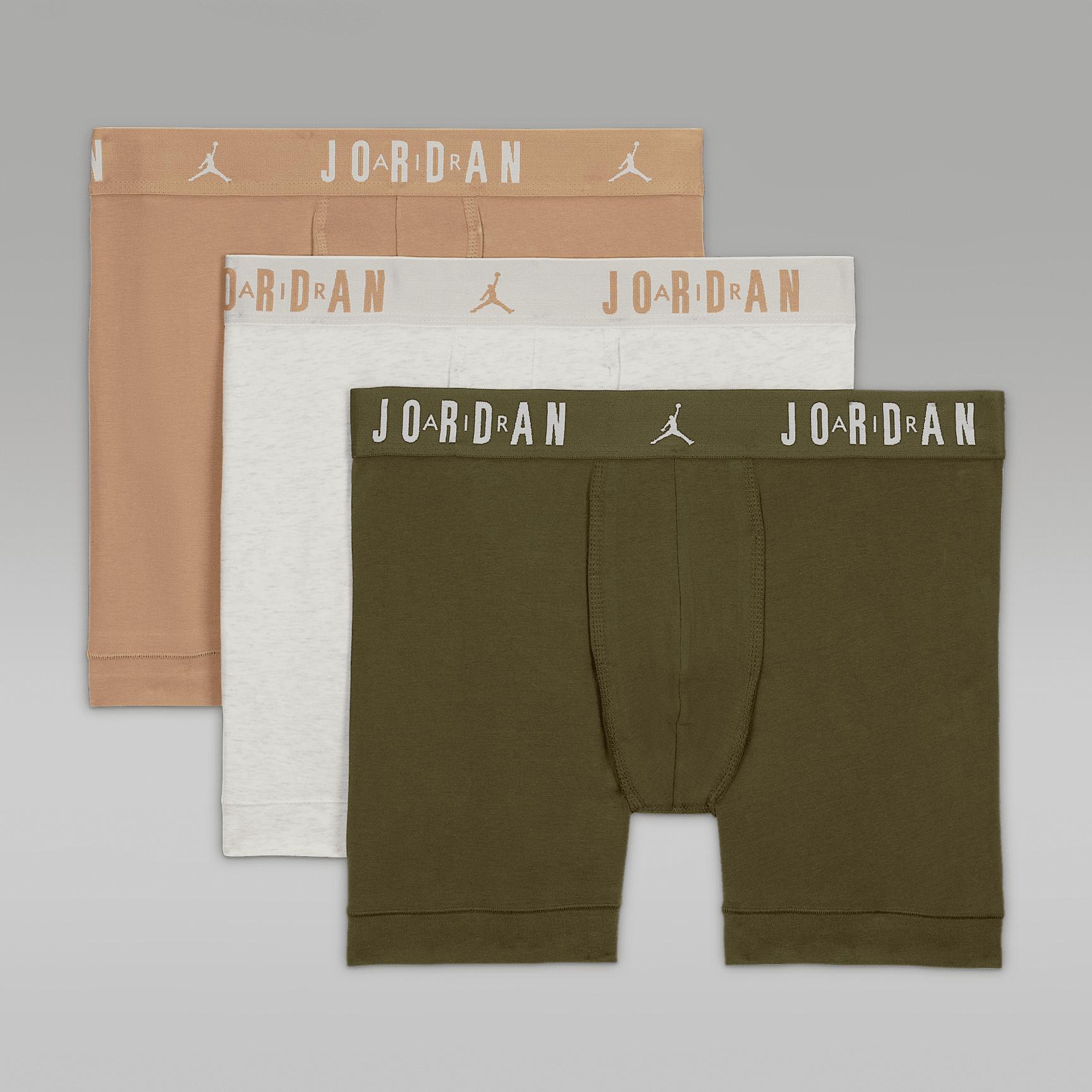 Jordan Men's Flight Cotton Core Boxer Briefs (3-Pack) Product Image
