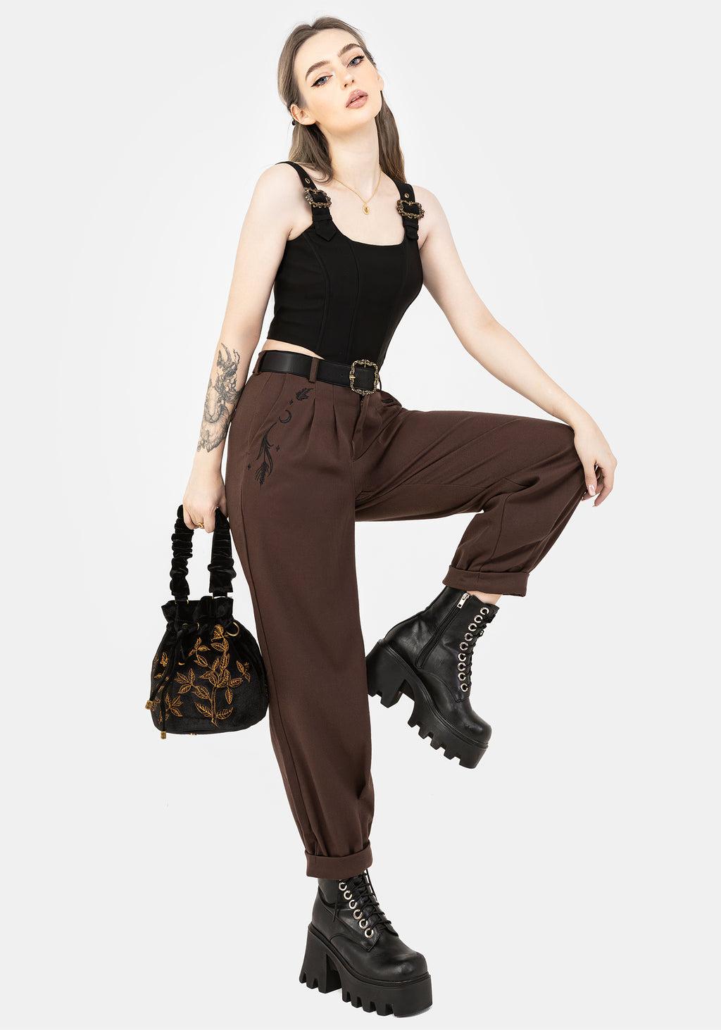 Dianne Embroidered Balloon Trousers Product Image