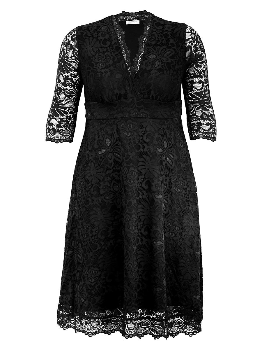 Womens Mademoiselle Lace Dress Product Image