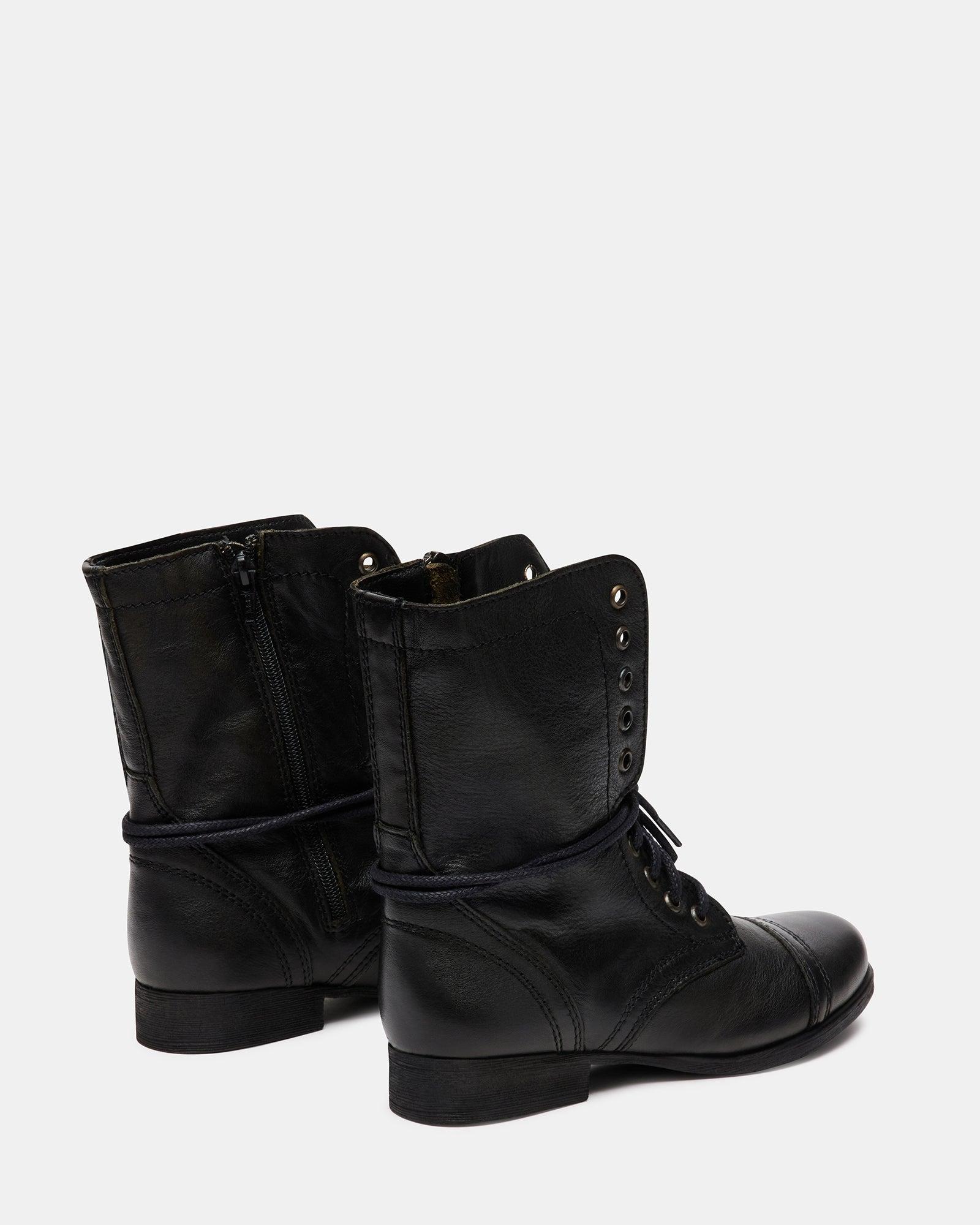 TROOPA BLACK LEATHER - SM REBOOTED Female Product Image