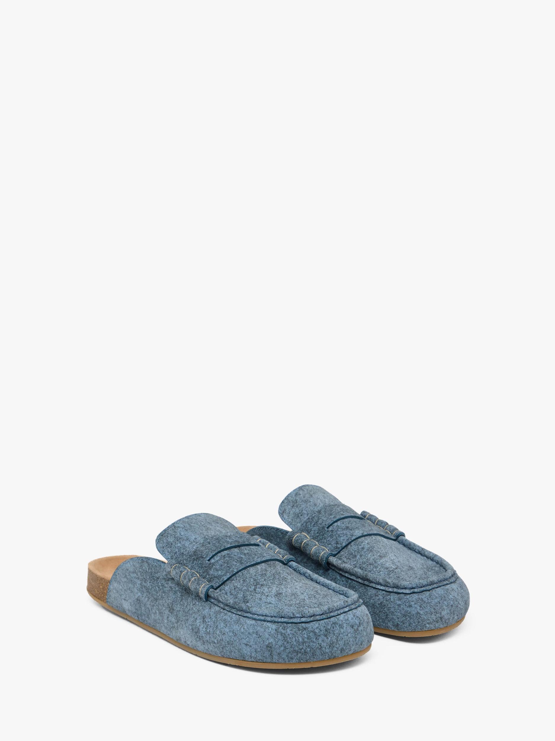 STITCH LOAFER - DENIM MULES Product Image