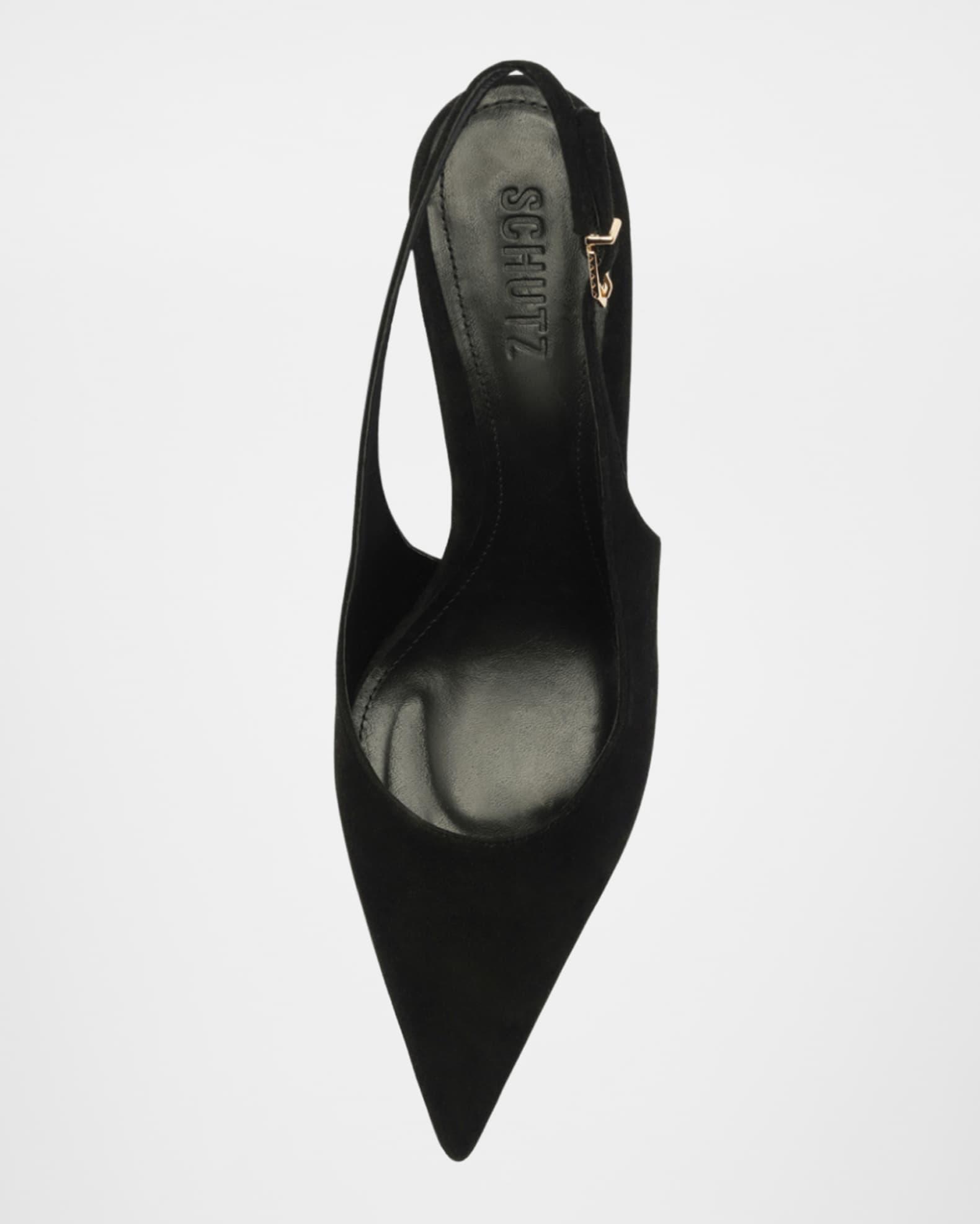 Alicia Suede Slingback Pumps Product Image
