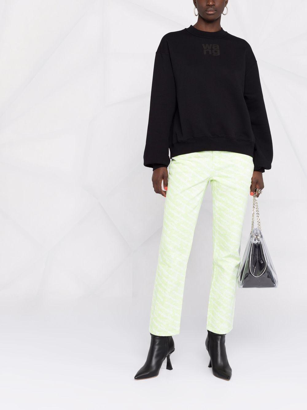 logo-print crew neck sweatshirt Product Image