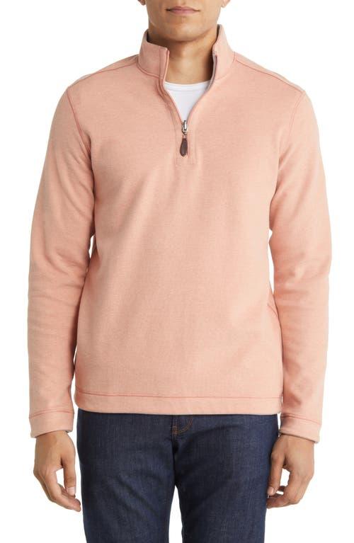Johnston & Murphy Men's Reversible Quarter Zip Pullover Product Image