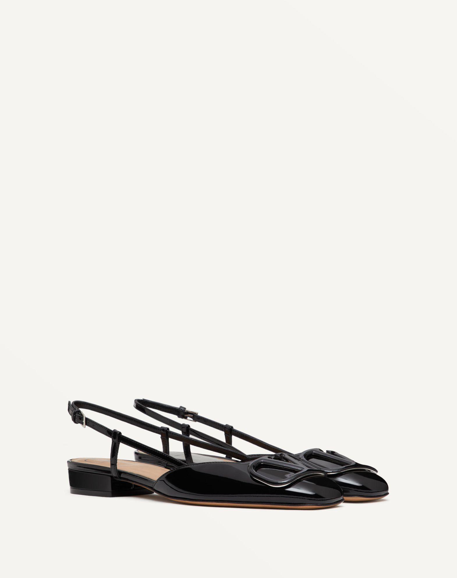 Vlogo Signature Patent Leather Slingback 20Mm Product Image