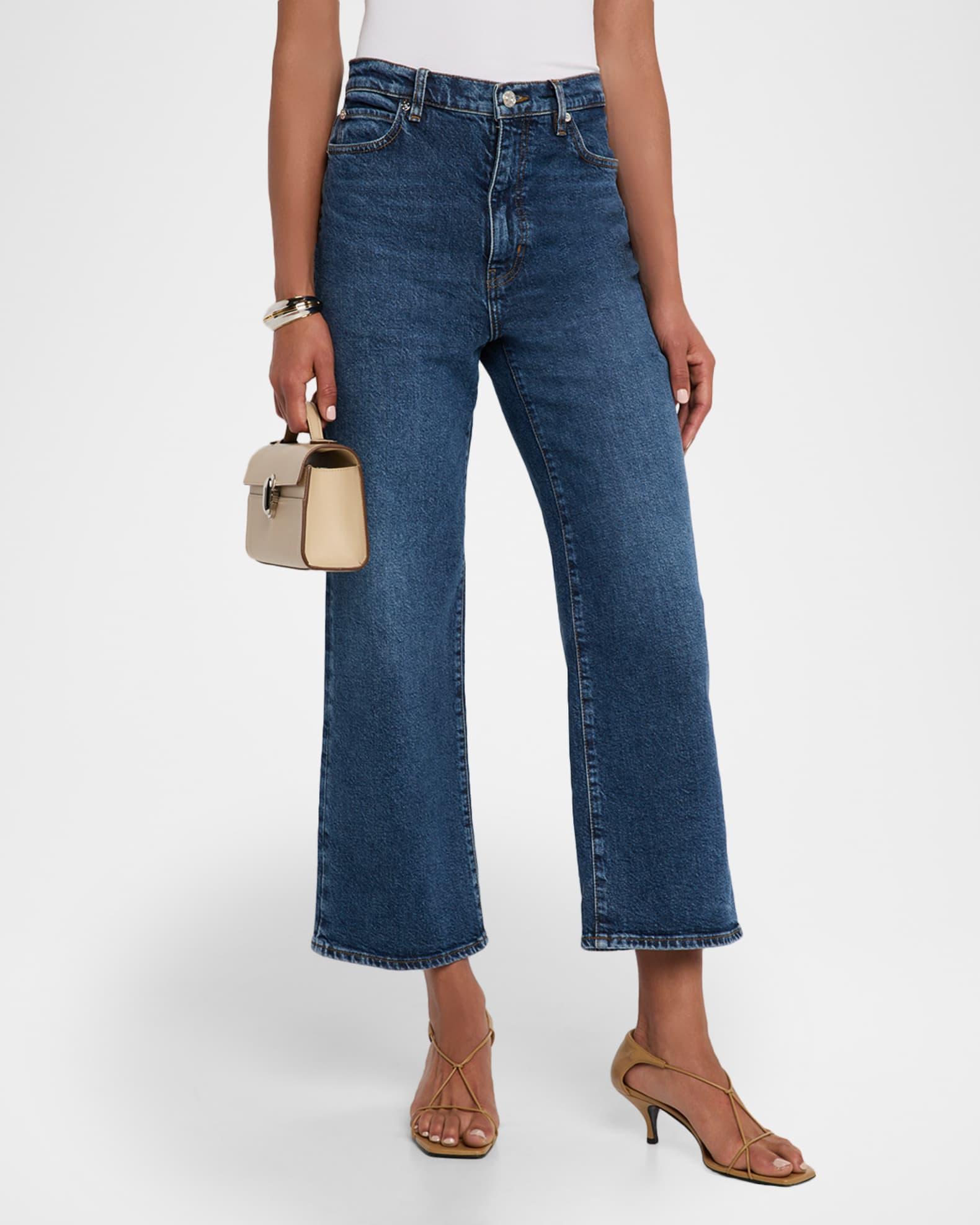 The Wide Crop Jeans Product Image