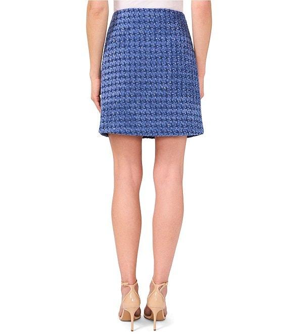 CeCe Tweed A-Line Mini Skirt Product Image