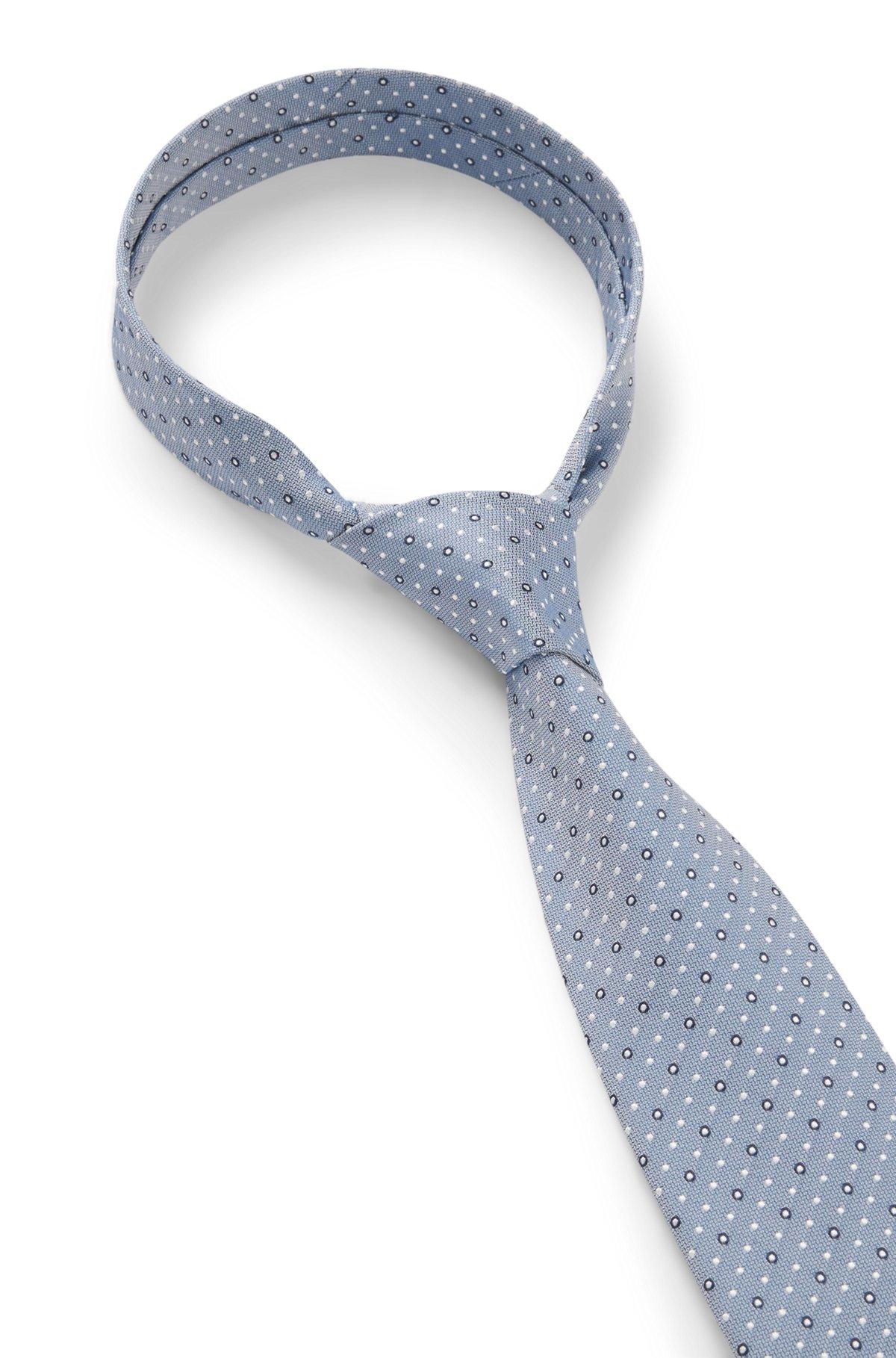 Dot-motif tie in a silk blend Product Image