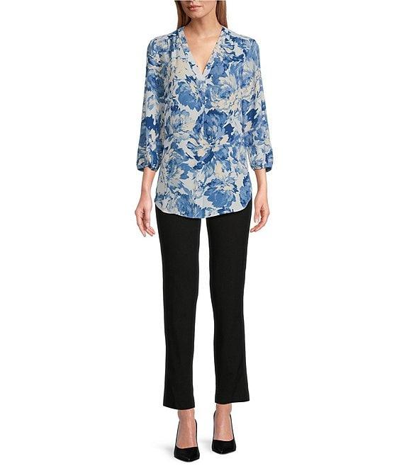 Jones New York V-Neck 3/4 Sleeve Tunic Product Image