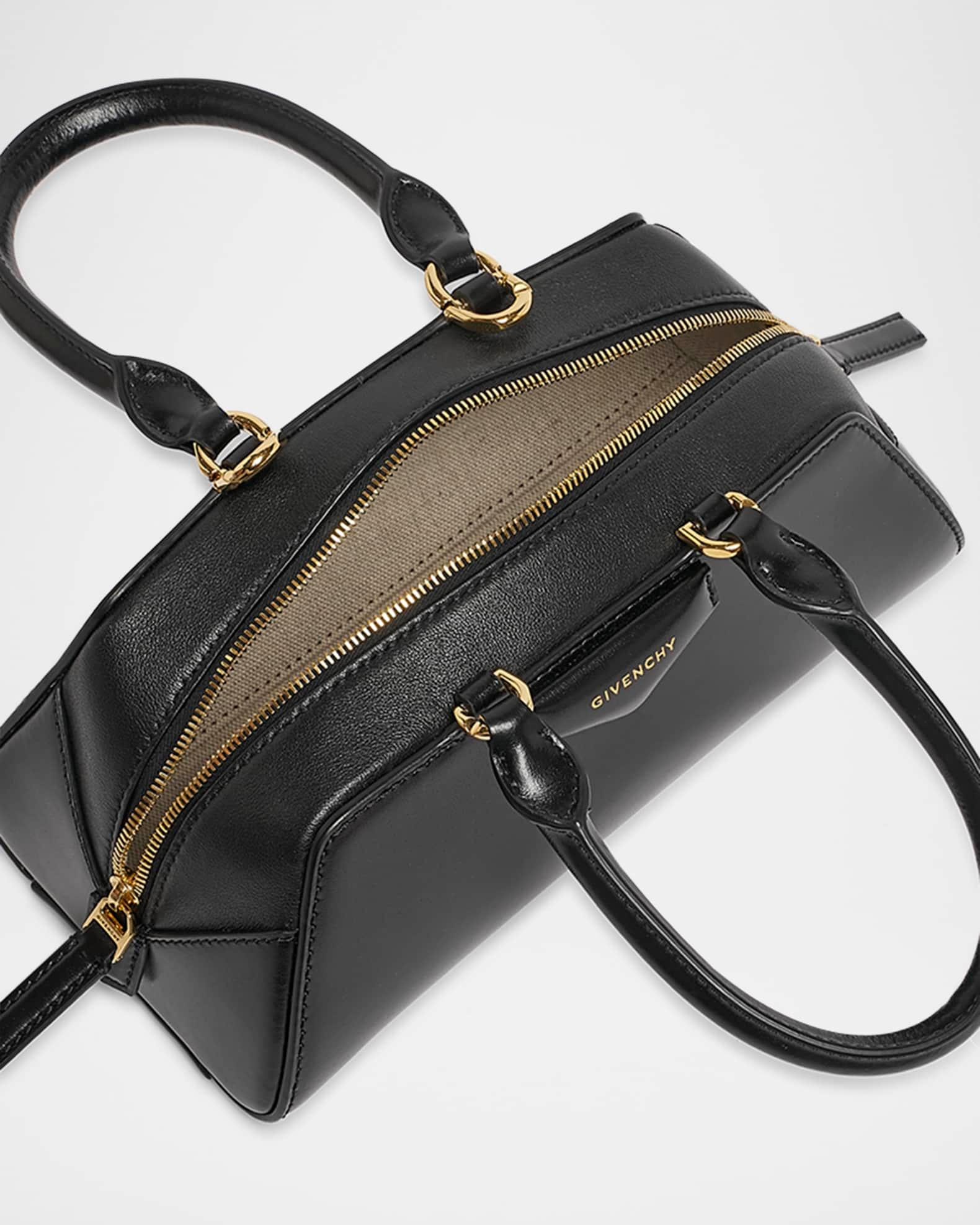 Antigona Mini Top-Handle Bag in Box Leather Product Image