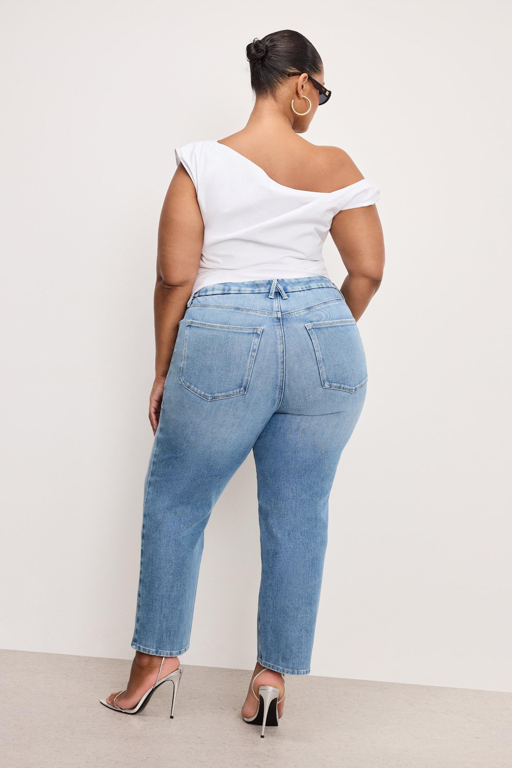 SOFT TECH GOOD LEGS STRAIGHT JEANS | INDIGO1012 Product Image