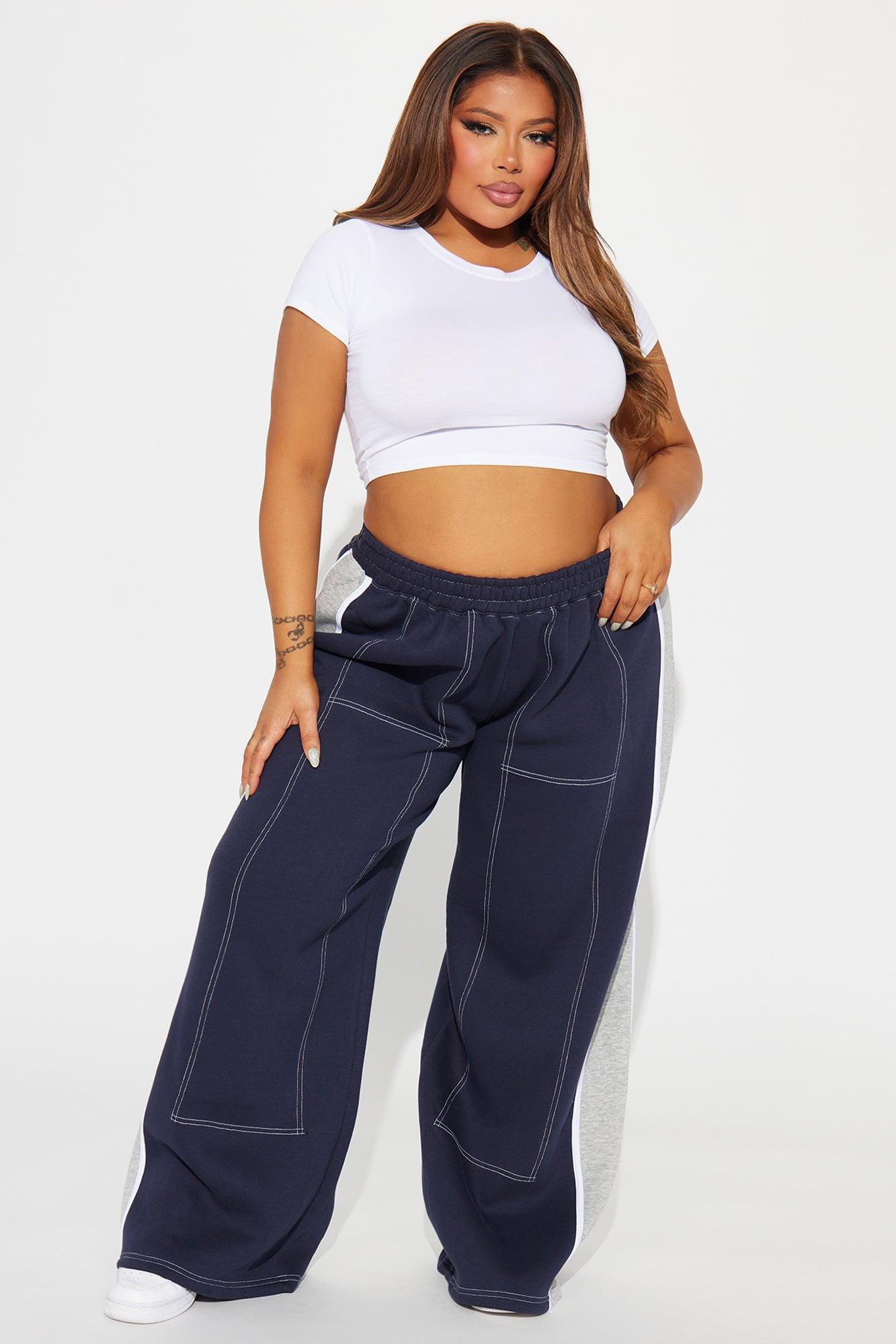Jackie Lounge Pant - Navy/combo Product Image